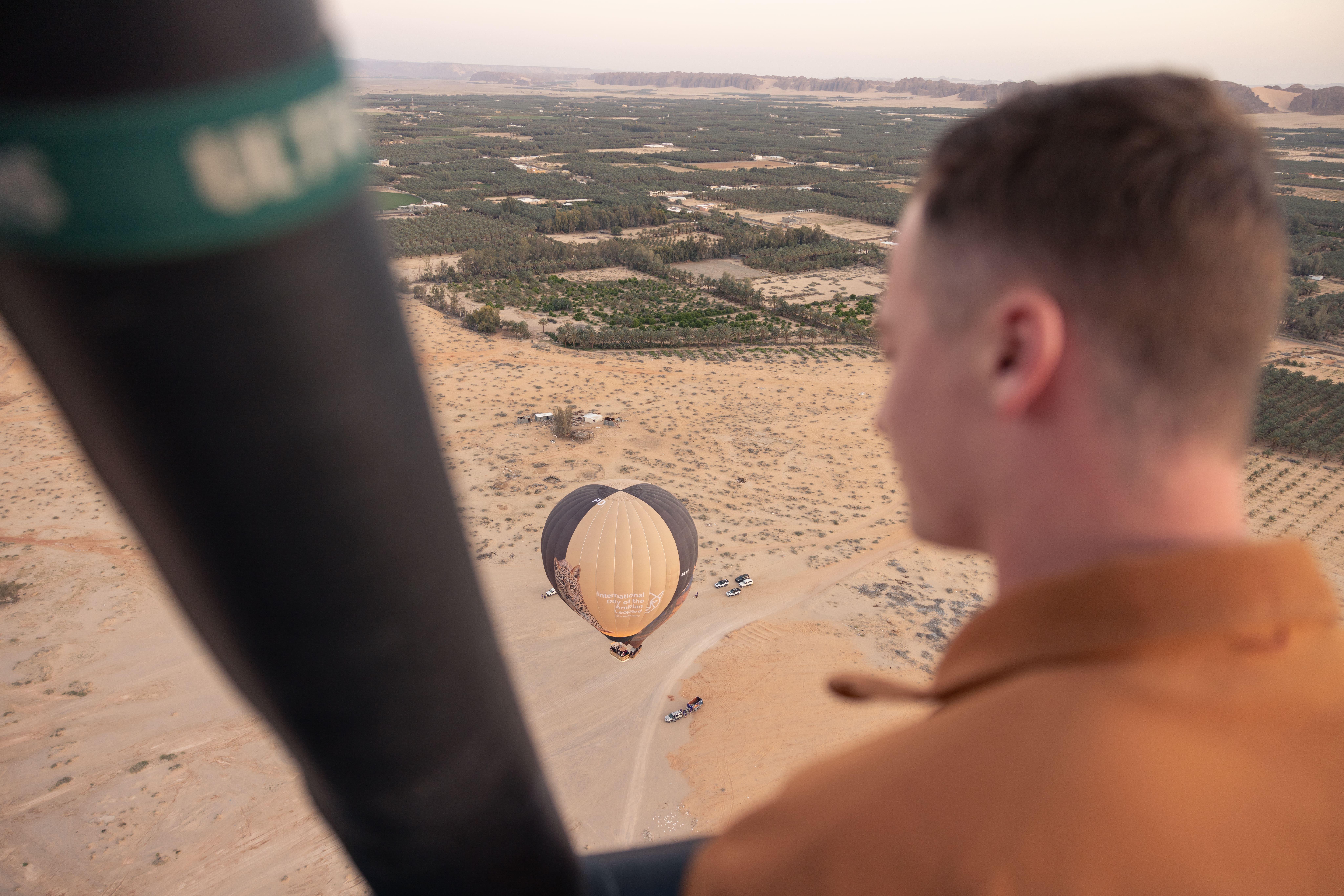 Puis vient l’instant où nous quittons le sol © Hero Balloon Flights