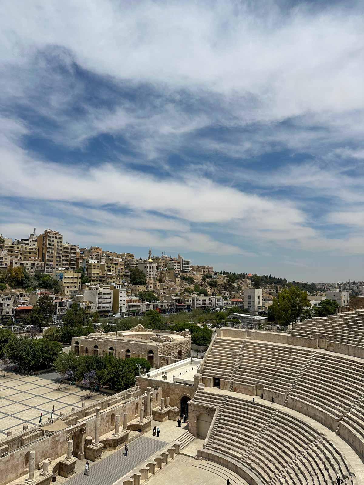 Amman, le point de départ de notre road trip en Jordanie © Pauline Duvieu