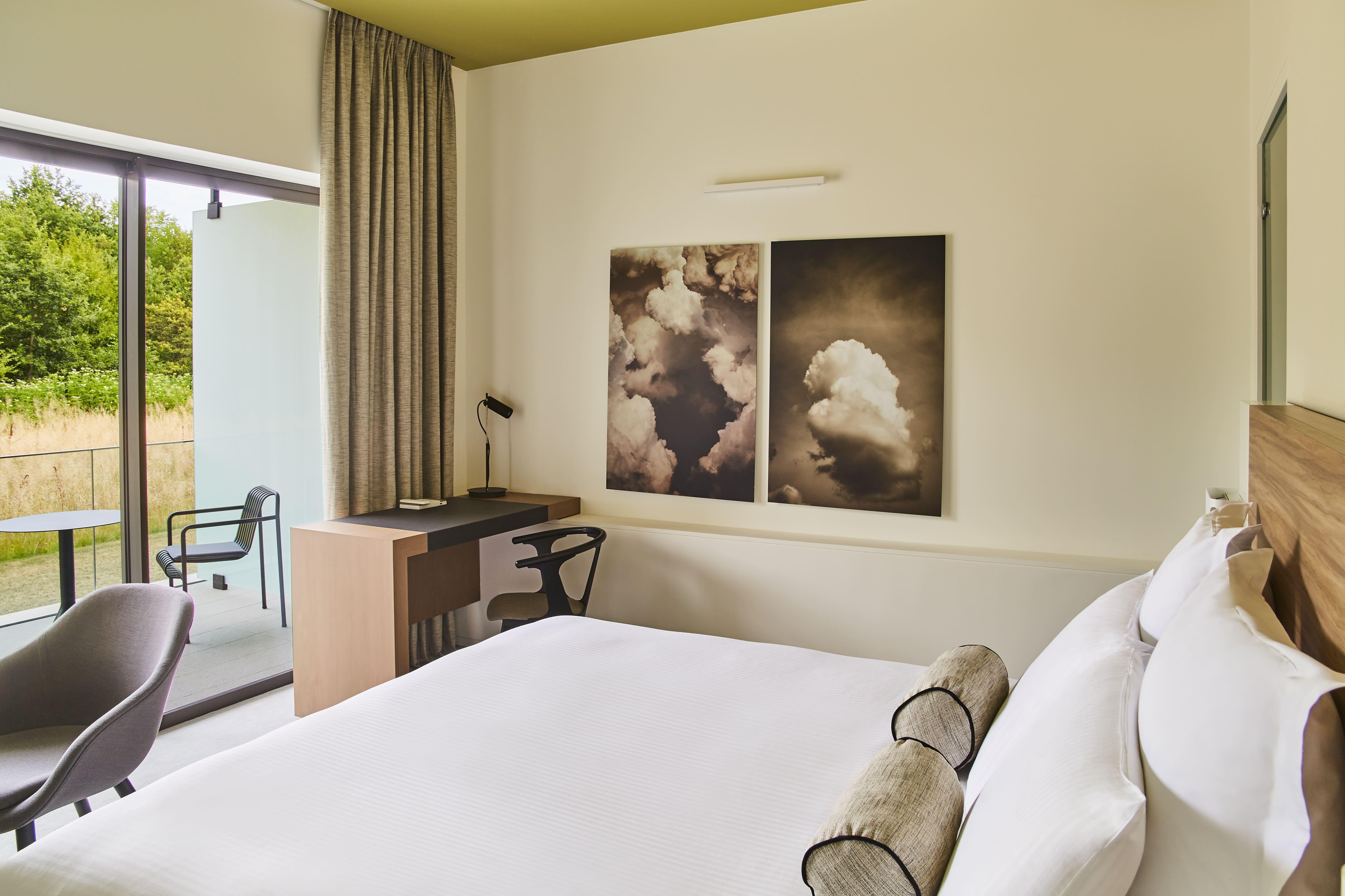Une chambre du Domaine des Vanneaux © Abaca Press Donja Pistch