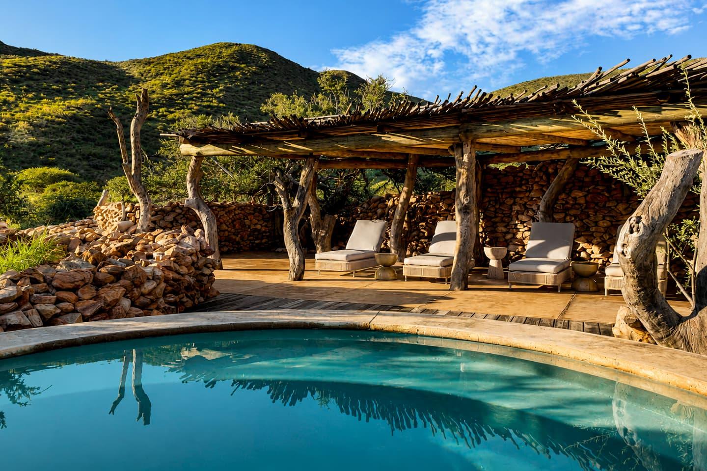Piscine © Tswalu Kalahari