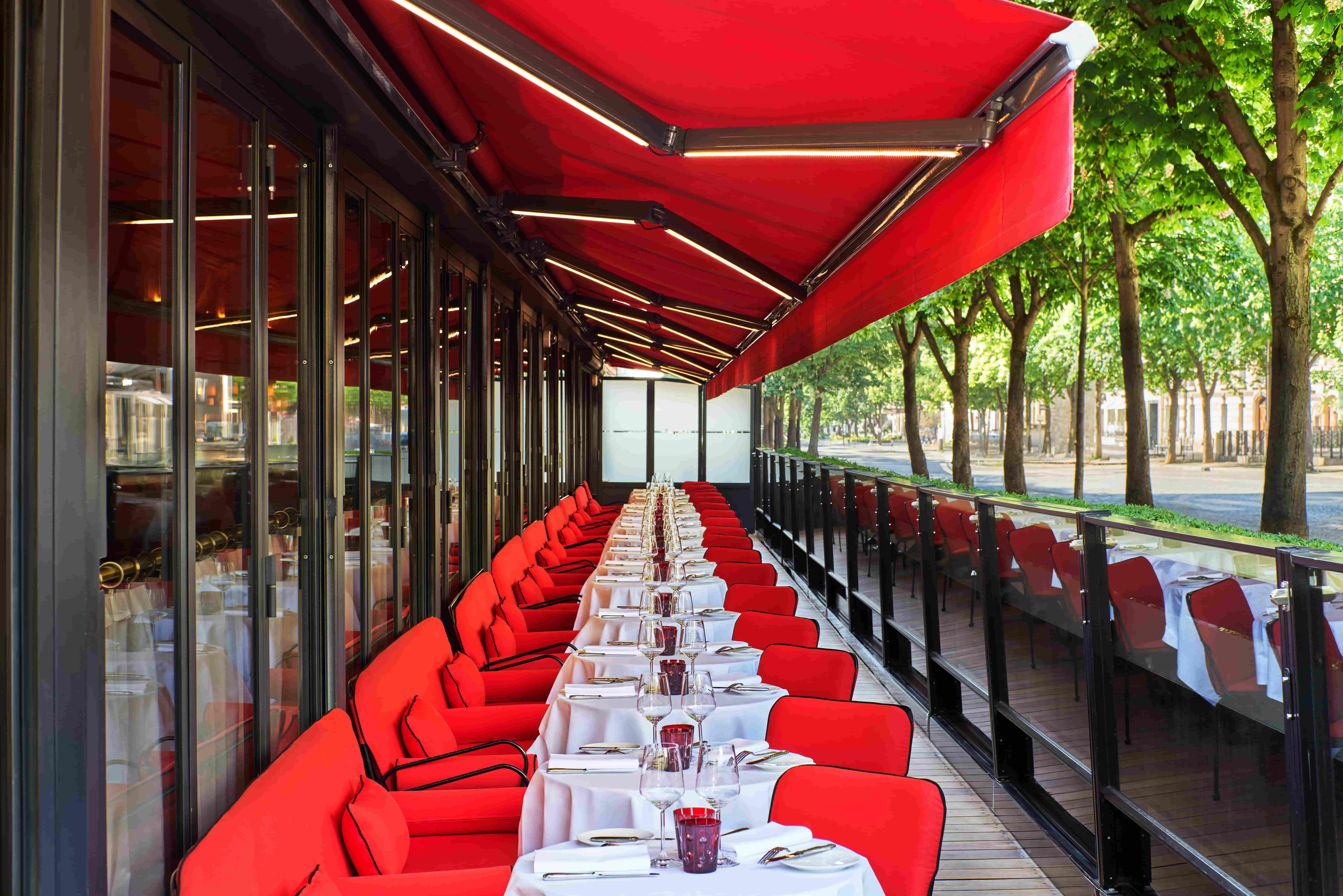 Brasserie Fouquet’s, terrasse George V © Patrick Messina