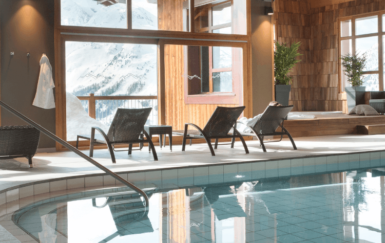 Le Spa de l’hôtel © I.L.Y Hotels La Rosière