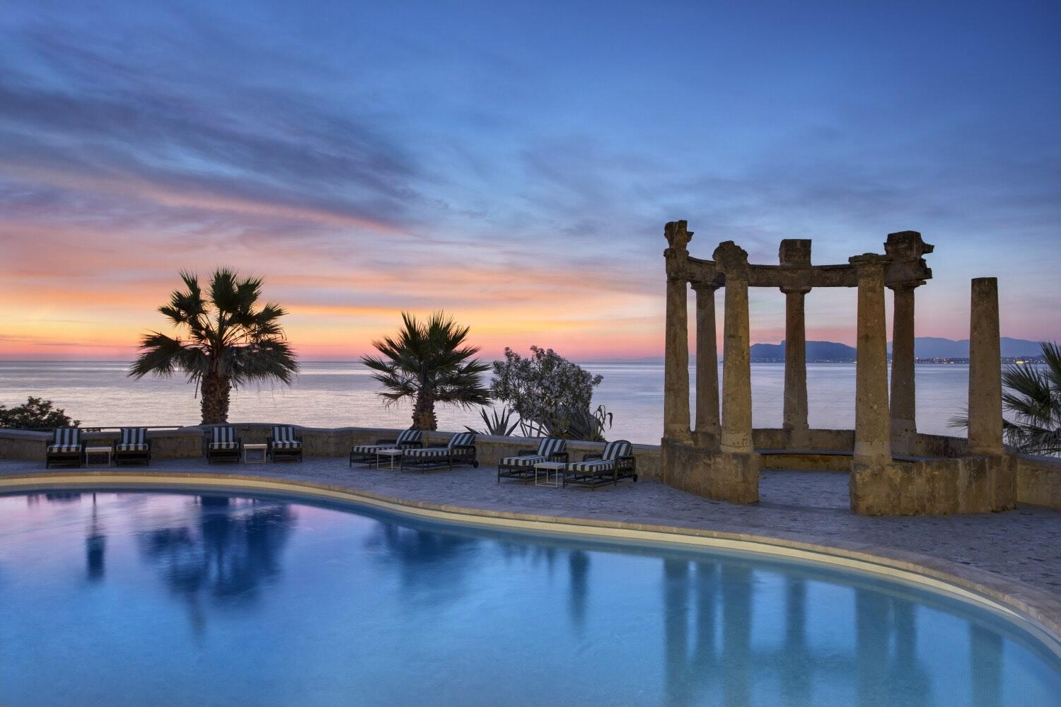 Parmi les plus beaux hôtels de l’Italie du Sud © Villa Igiea, a Rocco Forte hotel