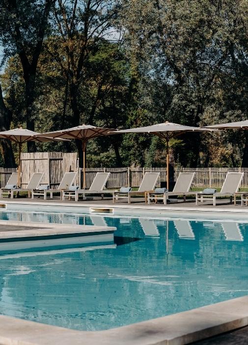 La piscine du Domaine de Biar
