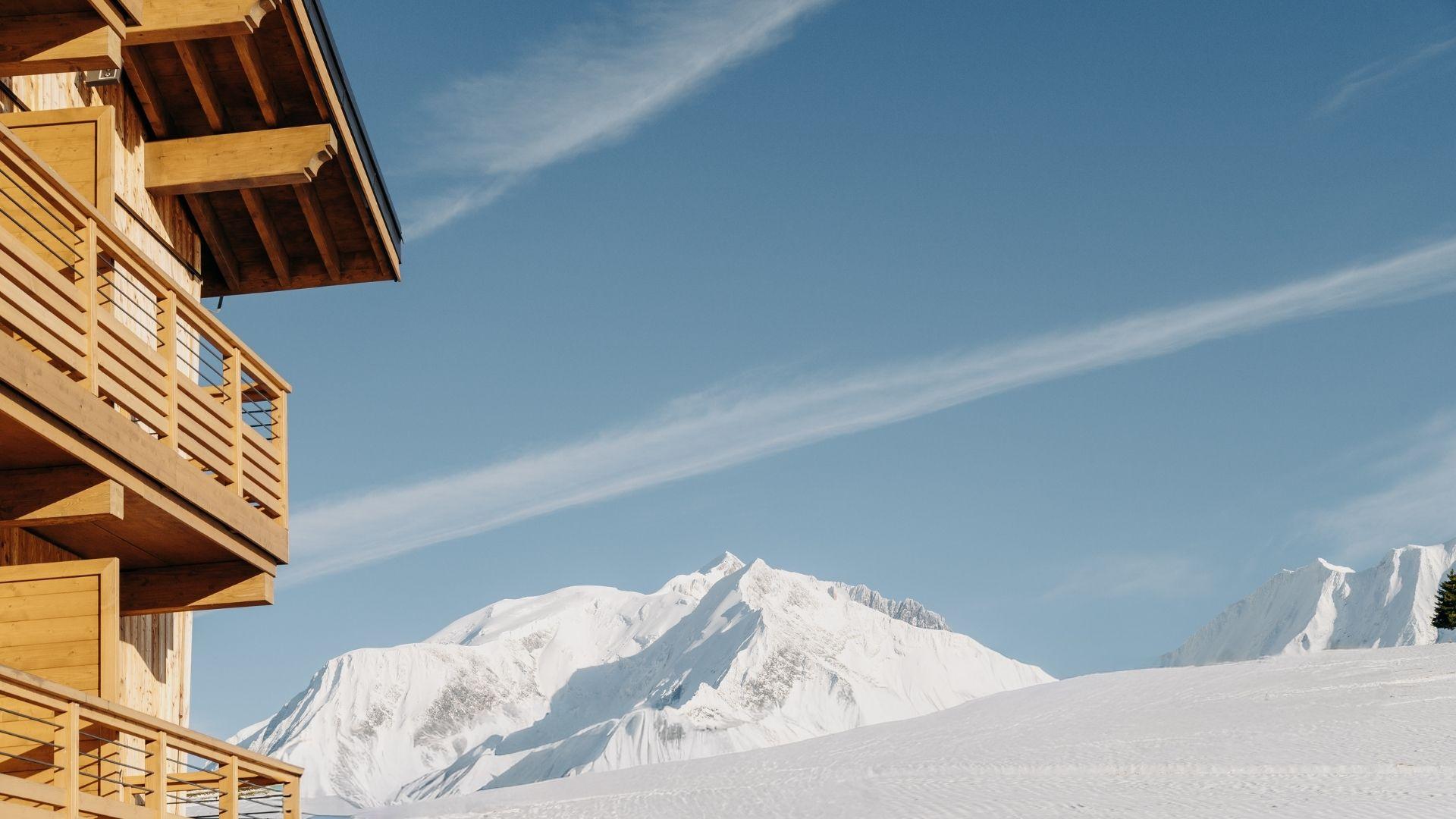 Le chalet de luxe à Megève © refugechezlatante