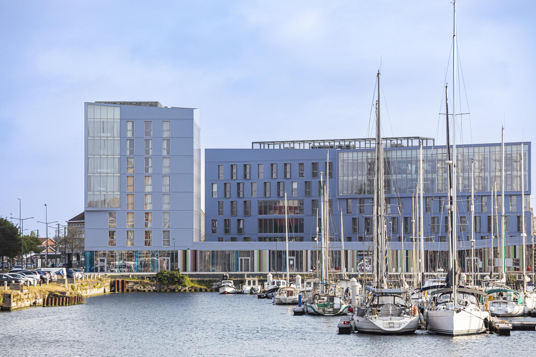L’hôtel avec vue sur le port © Le Mercure Dunkerque 