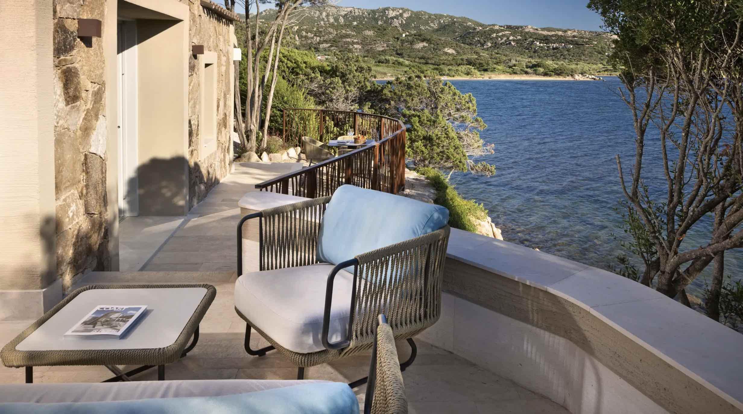 La terrasse d’une des chambres de l’hôtel où faire sa demande en mariage © Hyatt