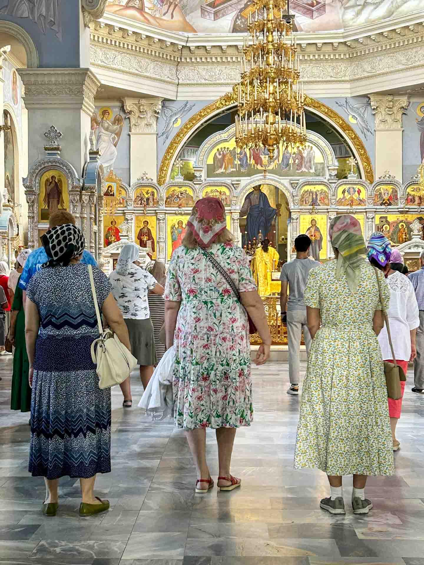 Messe orthodoxe : © Maryline Goustiaux