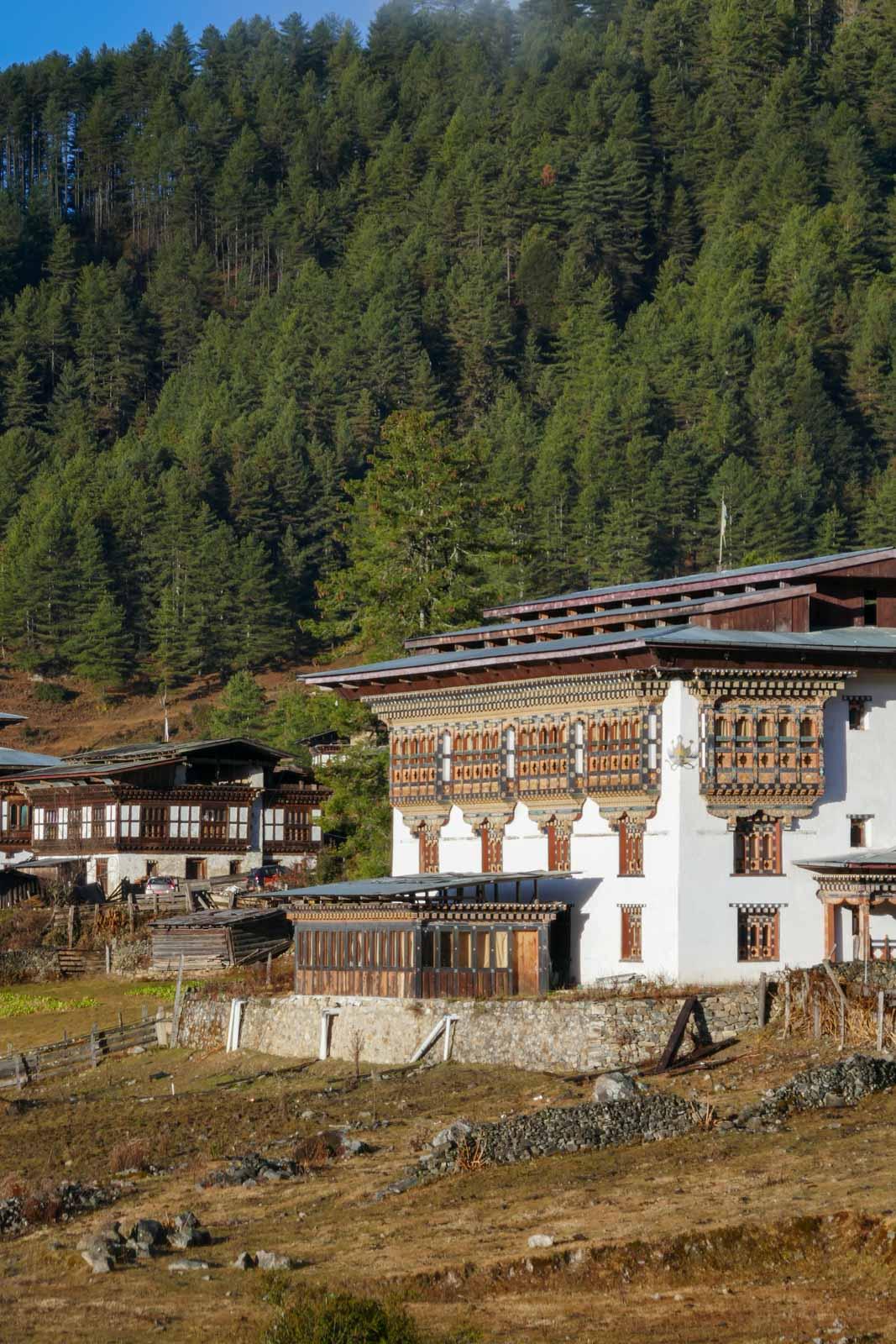 Les fermes de la vallée de Gangtey © PG | Yonder.fr