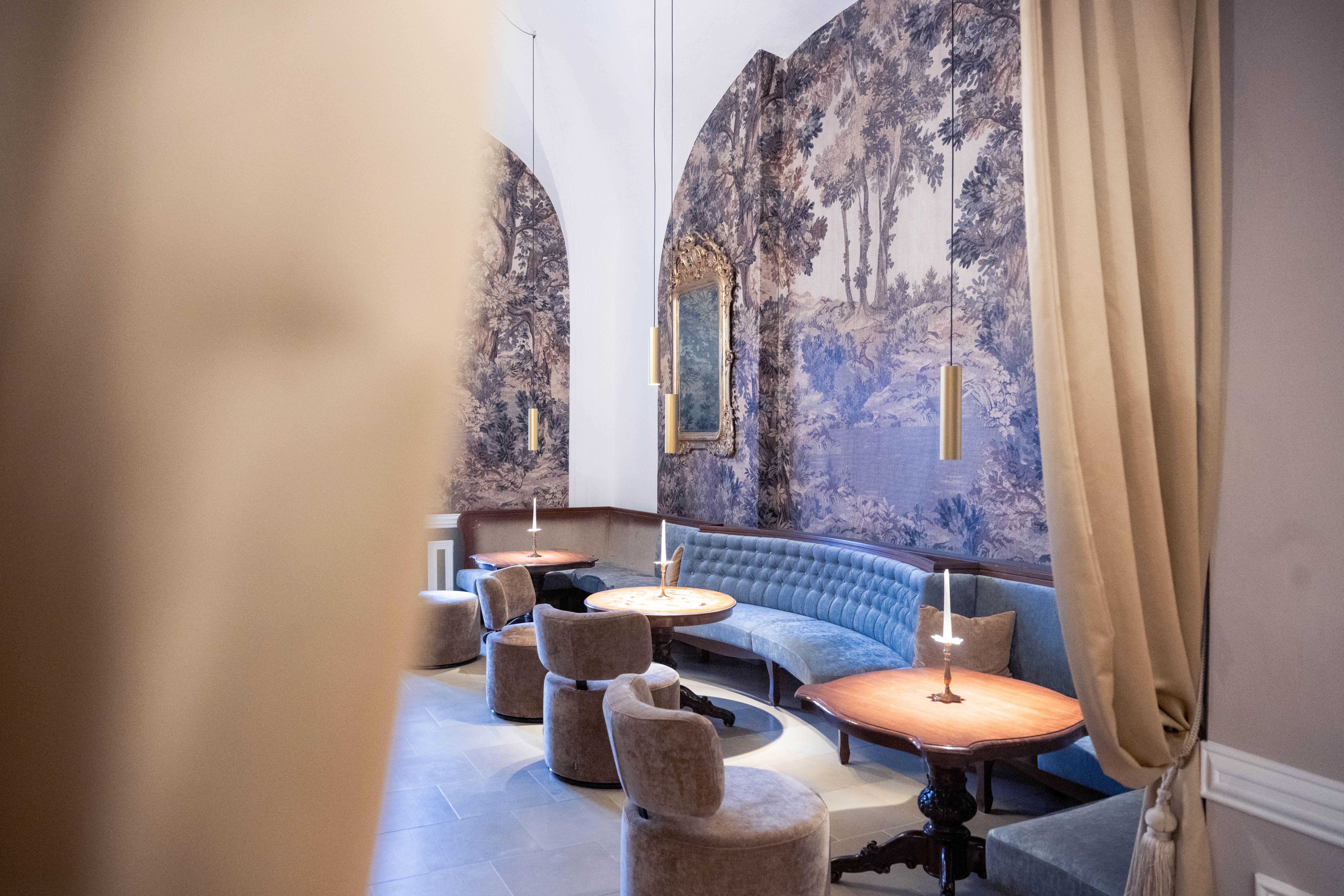 Le bar du Schloss Dürnstein © Mia Bodenstein