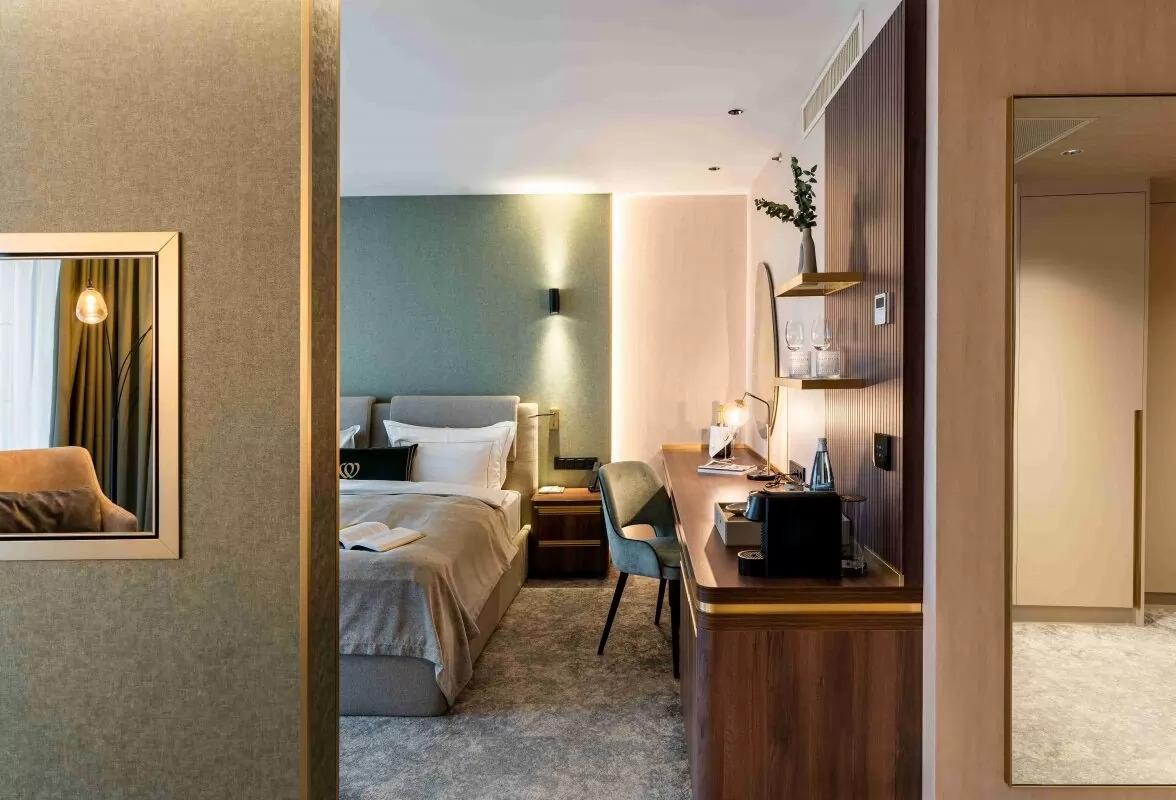 Une chambre de l’hôtel 5 étoiles © Le Primore Hôtel & Spa