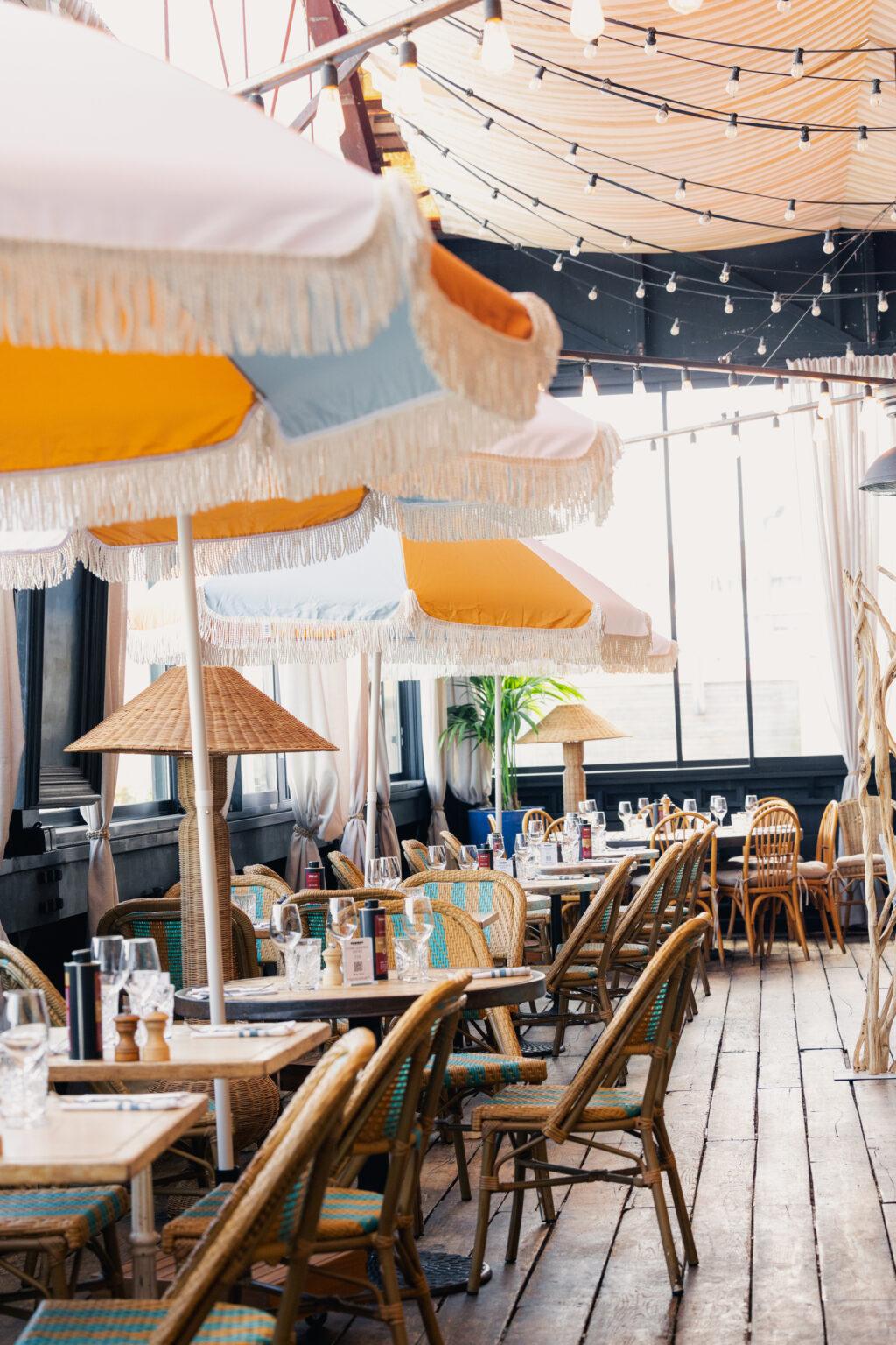 Une décoration digne d’un salon de plage © Cramat’