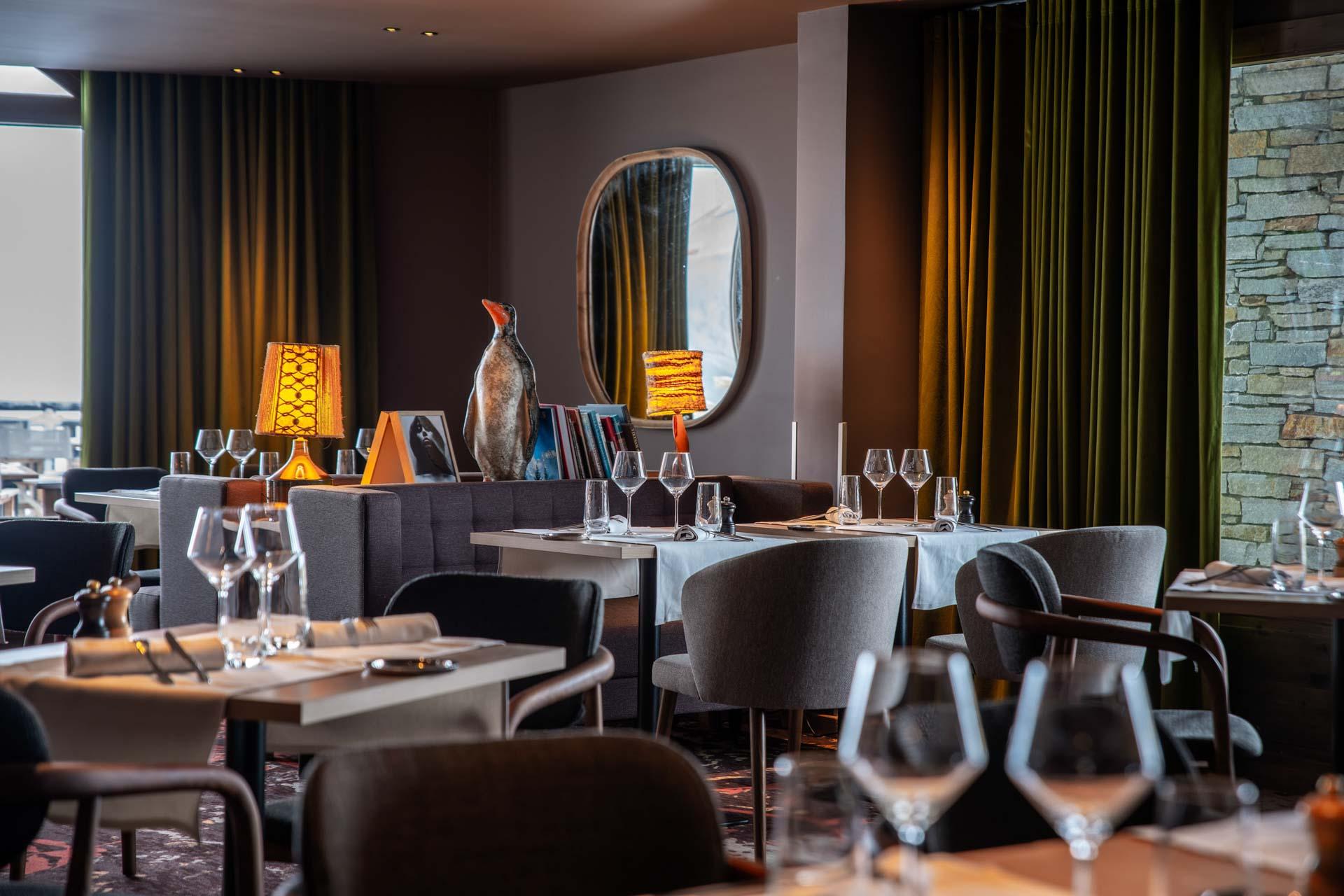 Dîner au Kairn, le restaurant de l’hôtel © Chalet Hôtel Kaya 