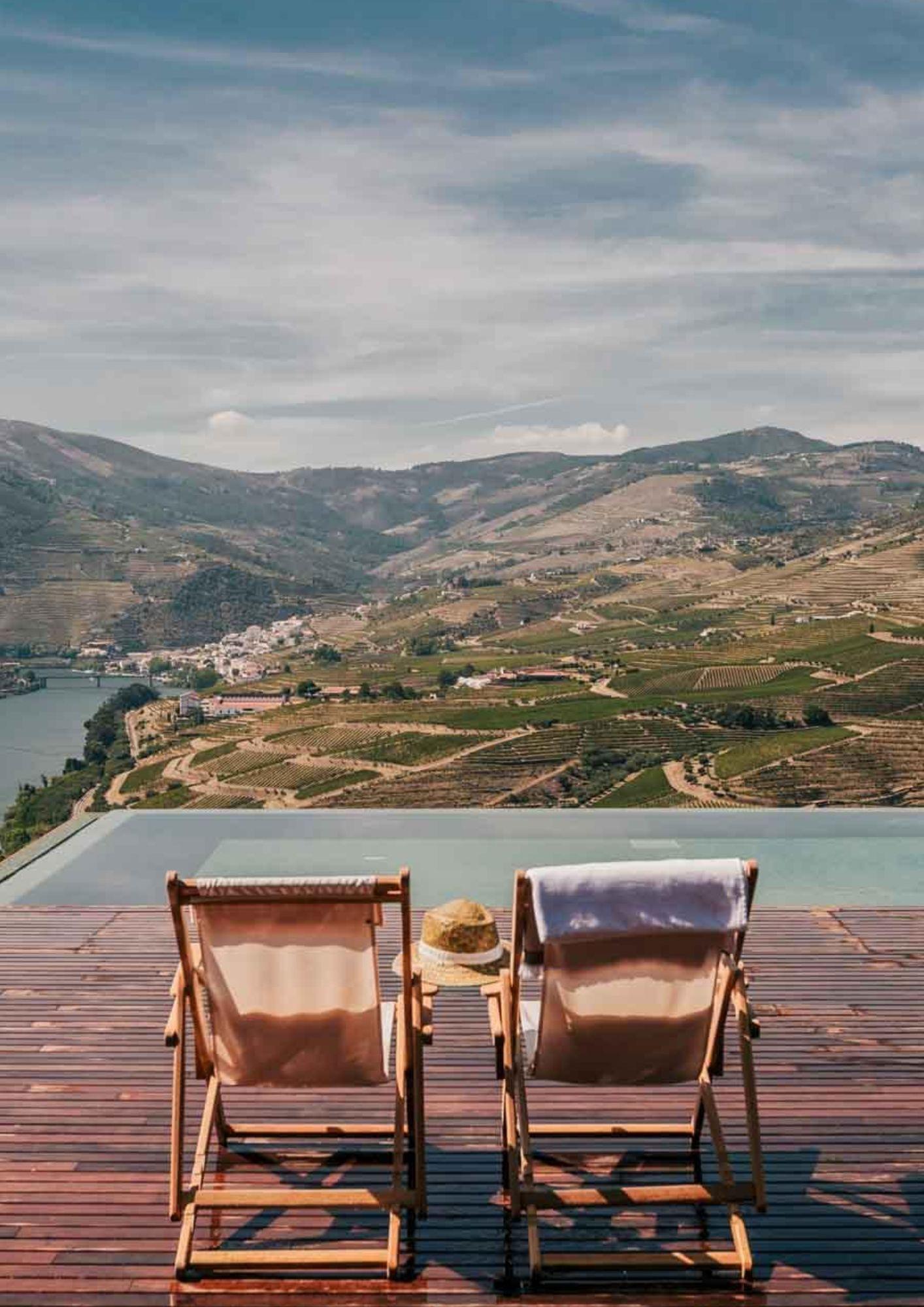 La piscine face au Douro © DR