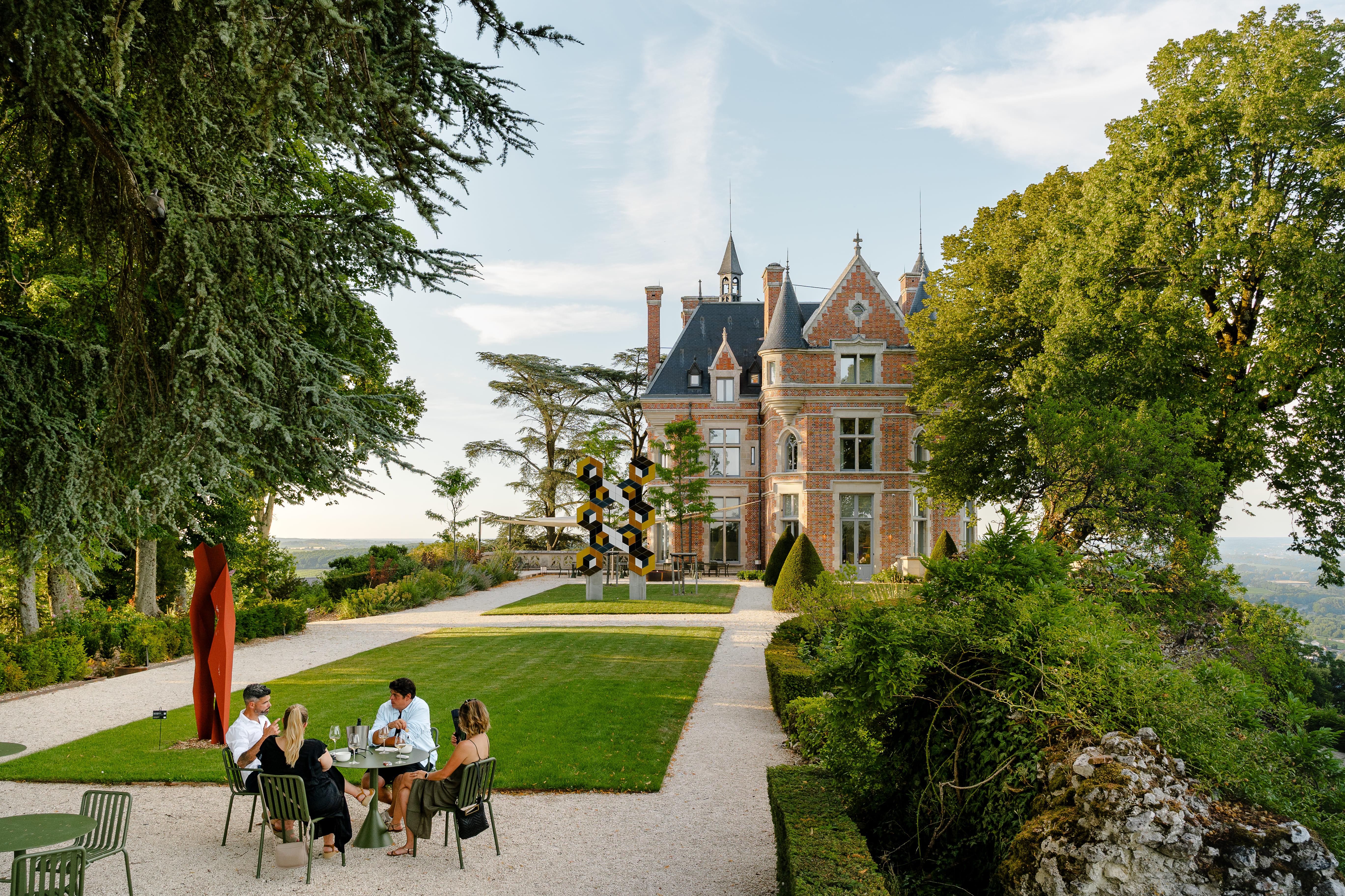 Vue du château © Les Hauts de Sancerre