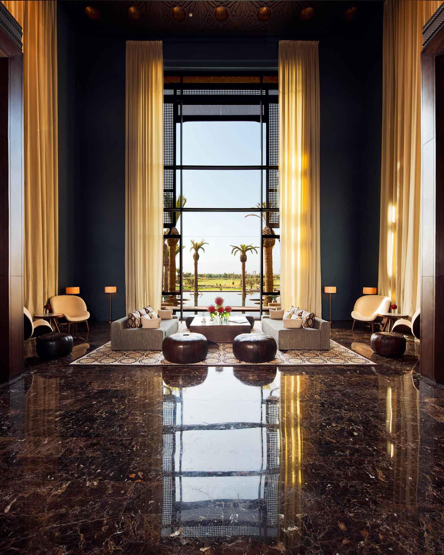 Le lobby © Fairmont Royal Palm Marrakech