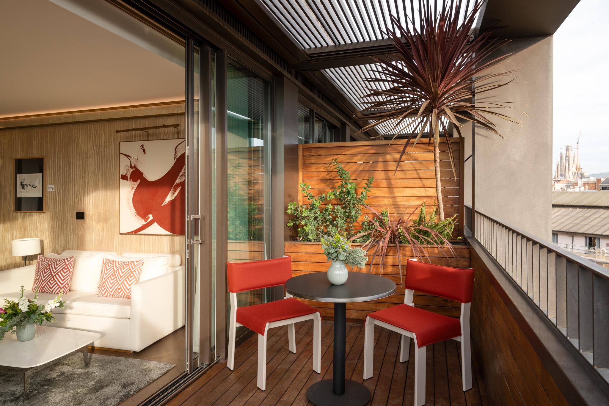 La Terrace Suite de l’hôtel © Almanac Barcelona