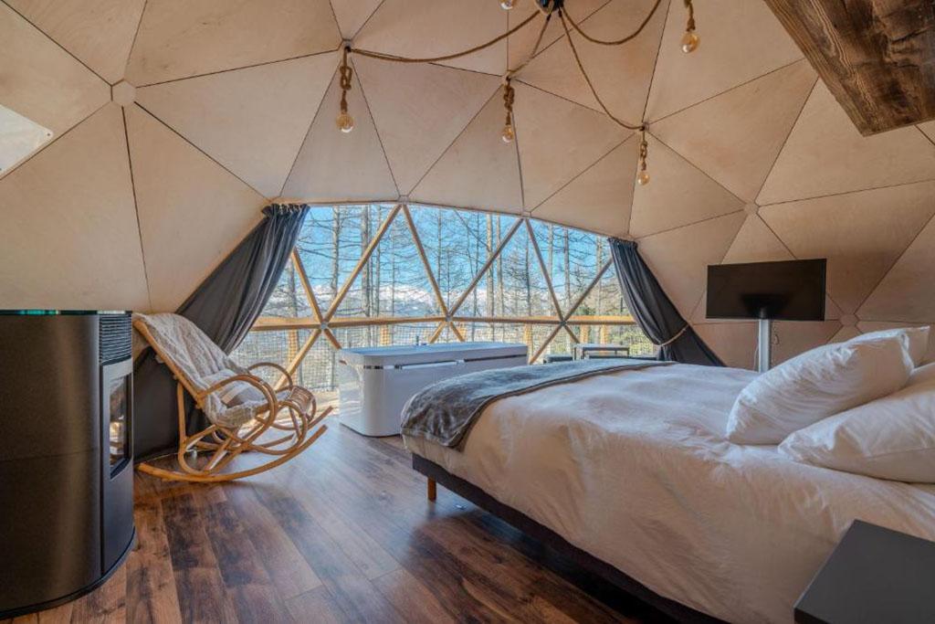 Alpin D’Hôme, hôtel insolite à la montagne © DR