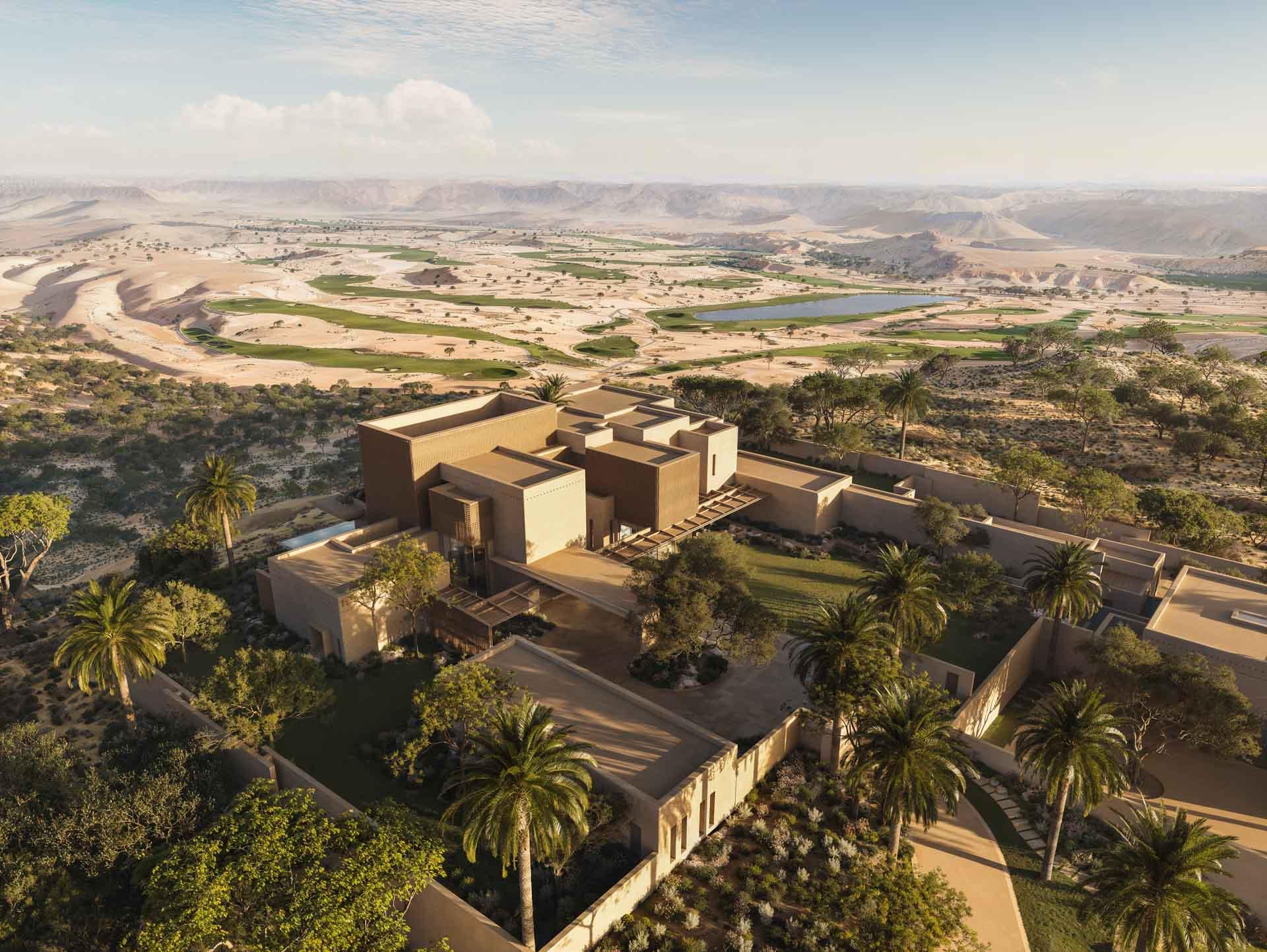 Amansamar - Vue sur le golf