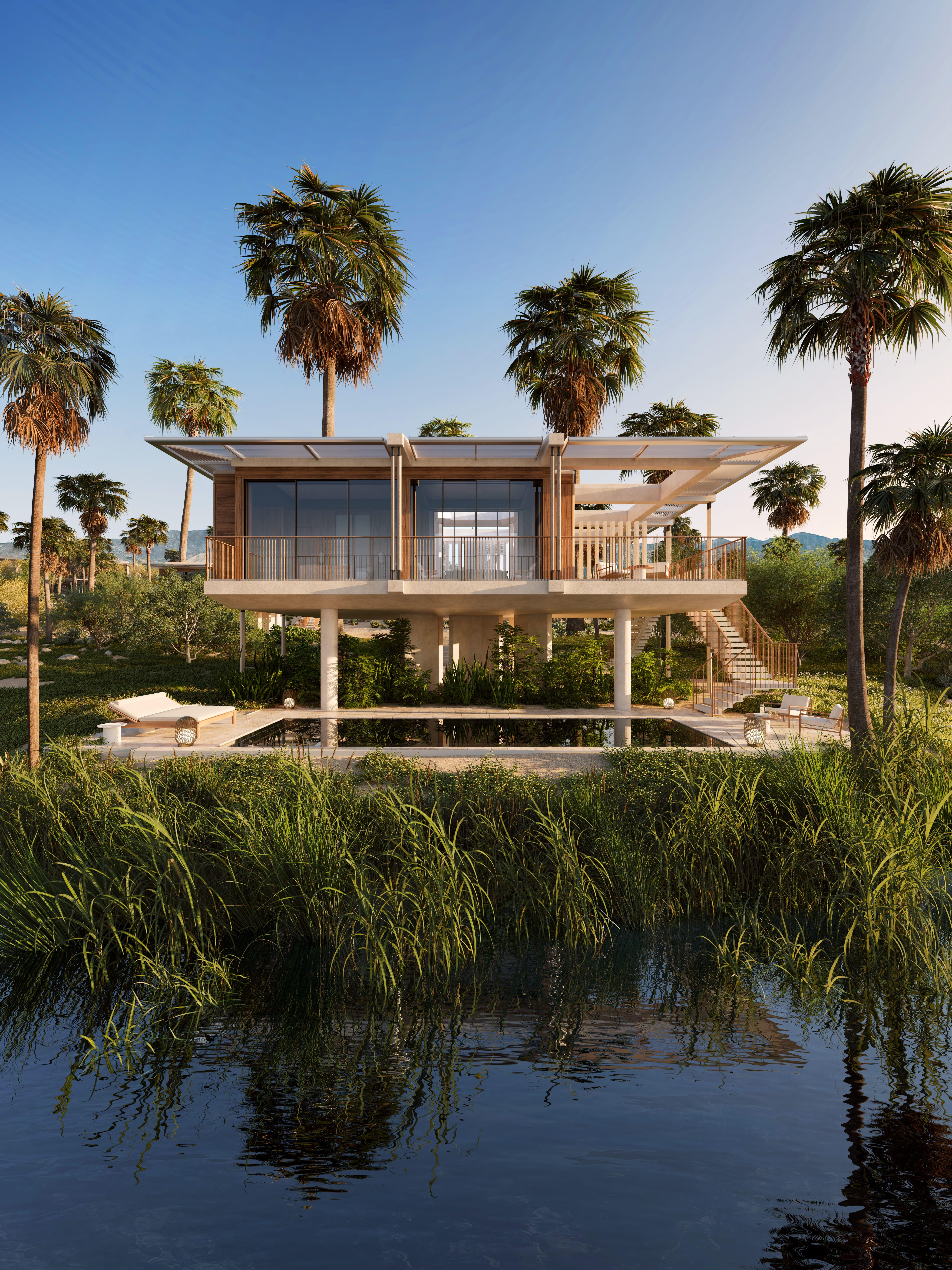 Les casitas de l’hôtel © Amanvari 