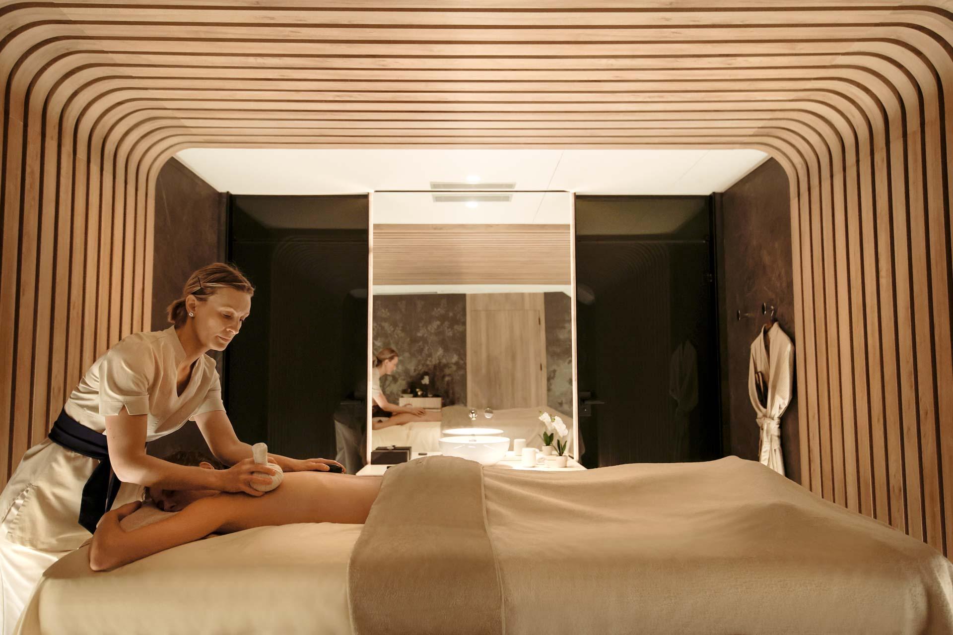 La cabine de soin solo de l’hôtel-spa à Nice 