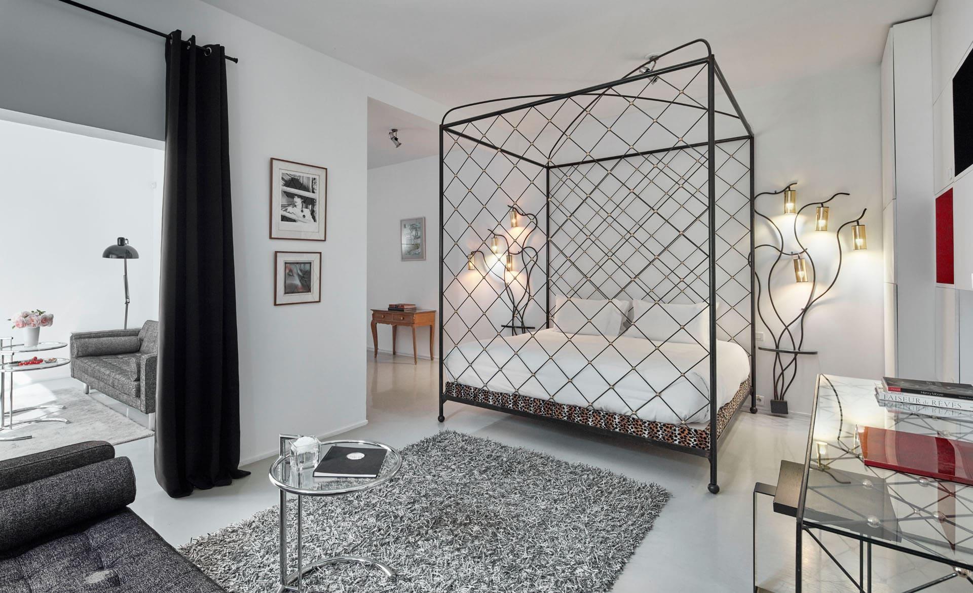 Une chambre dans l’hôtel en Provence © Domaine des Andéols 