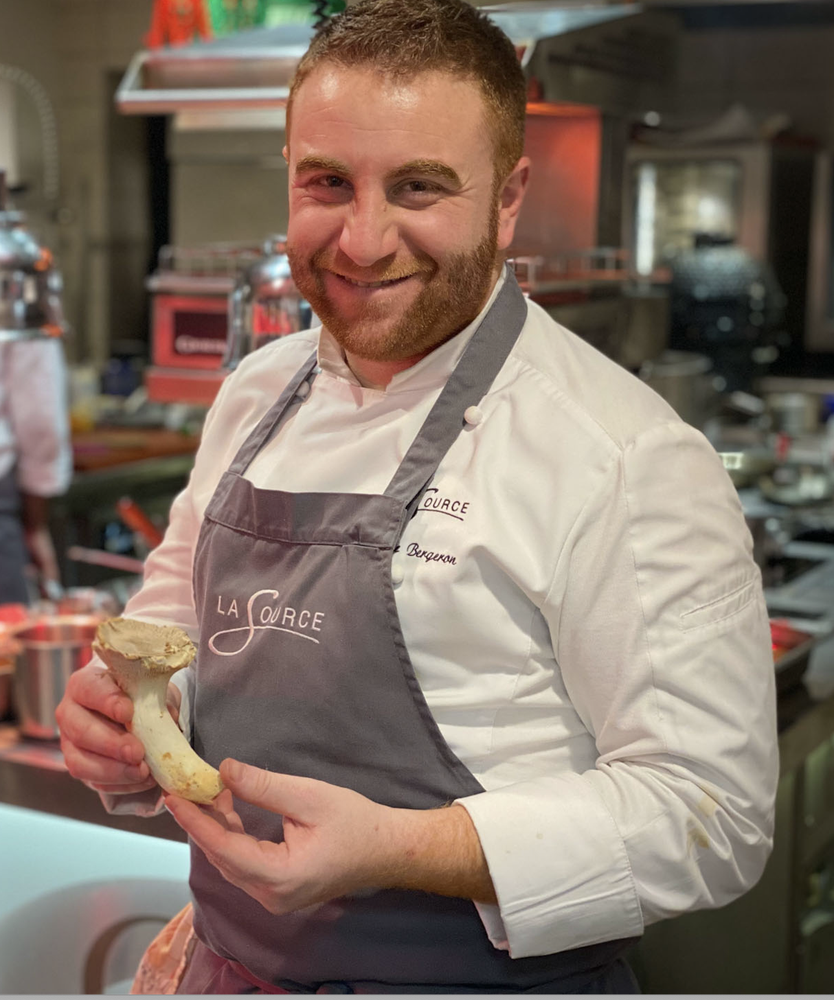 Antoine Bergeron en cuisine © Emmanuel Laveran 