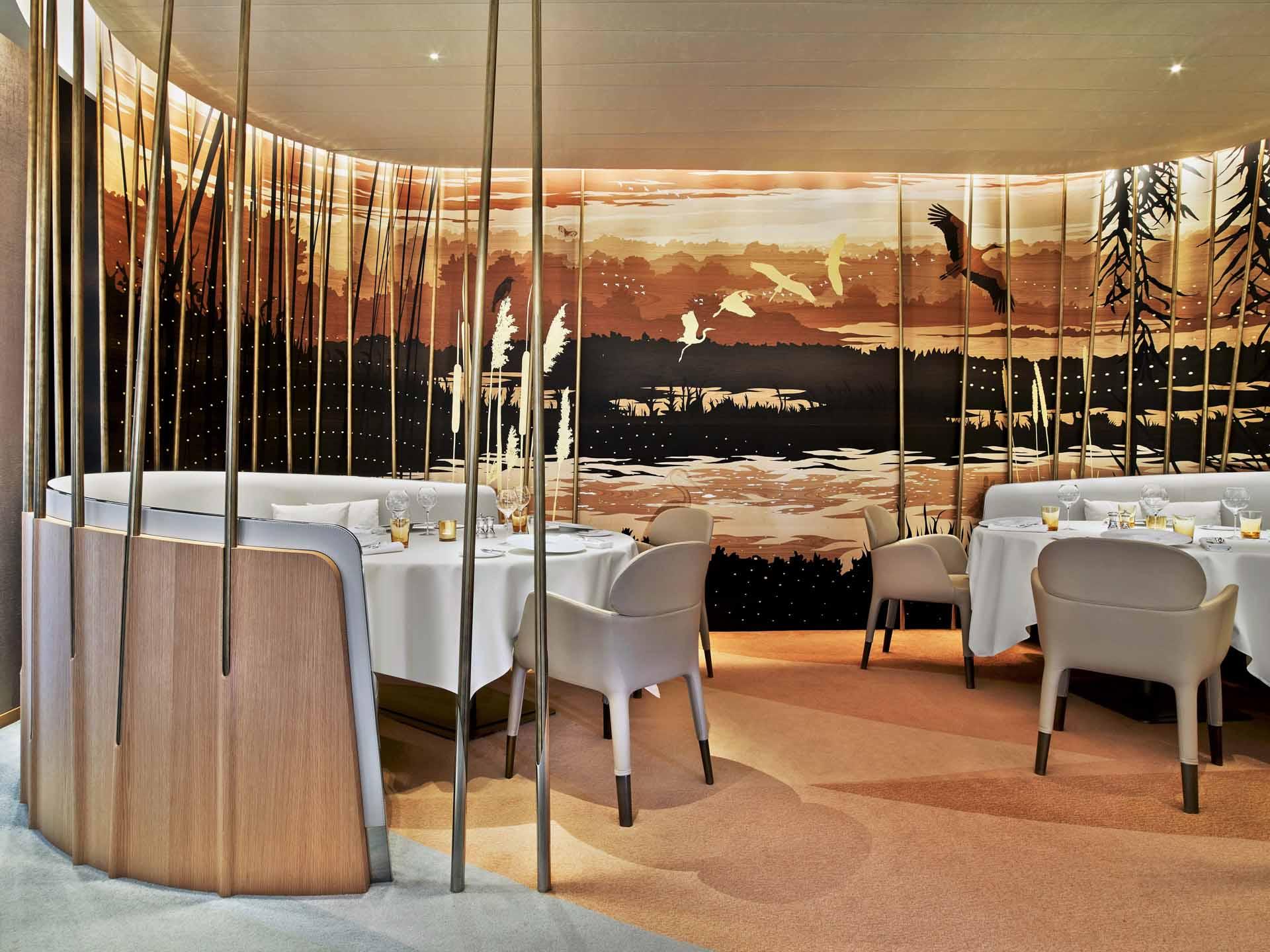 Le restaurant gastronomique de l’Hôtel des Berges de la famille Haeberlin © DR