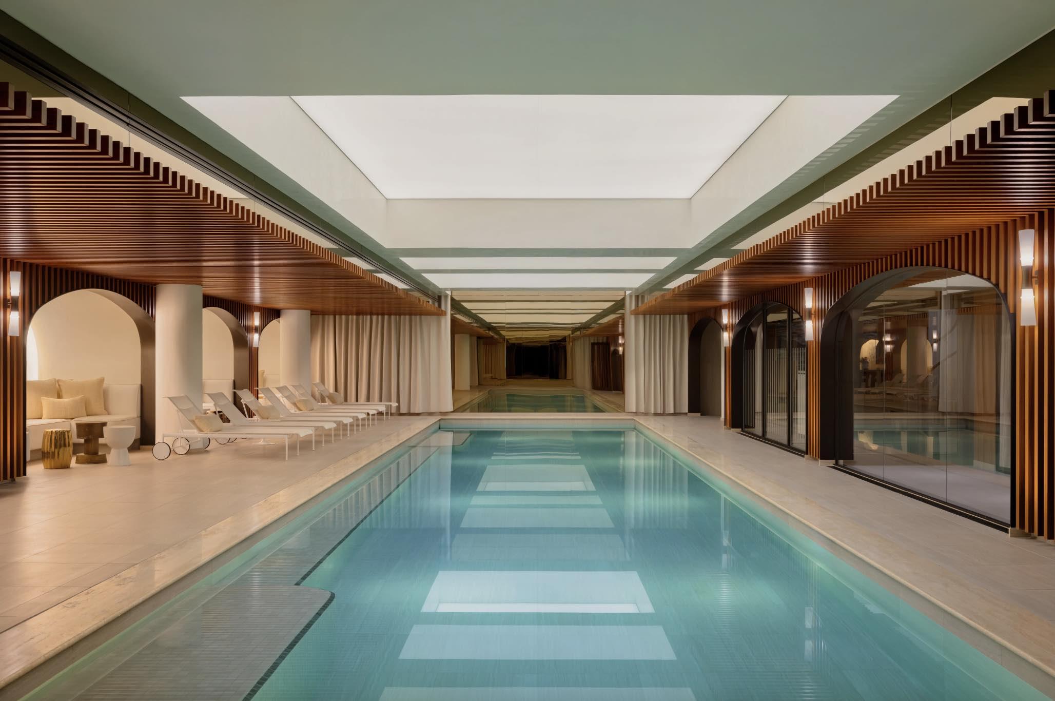 La piscine de l’Hôtel d’Aubusson à Saint-Germain-des-Prés © Hôtel d’Aubusson