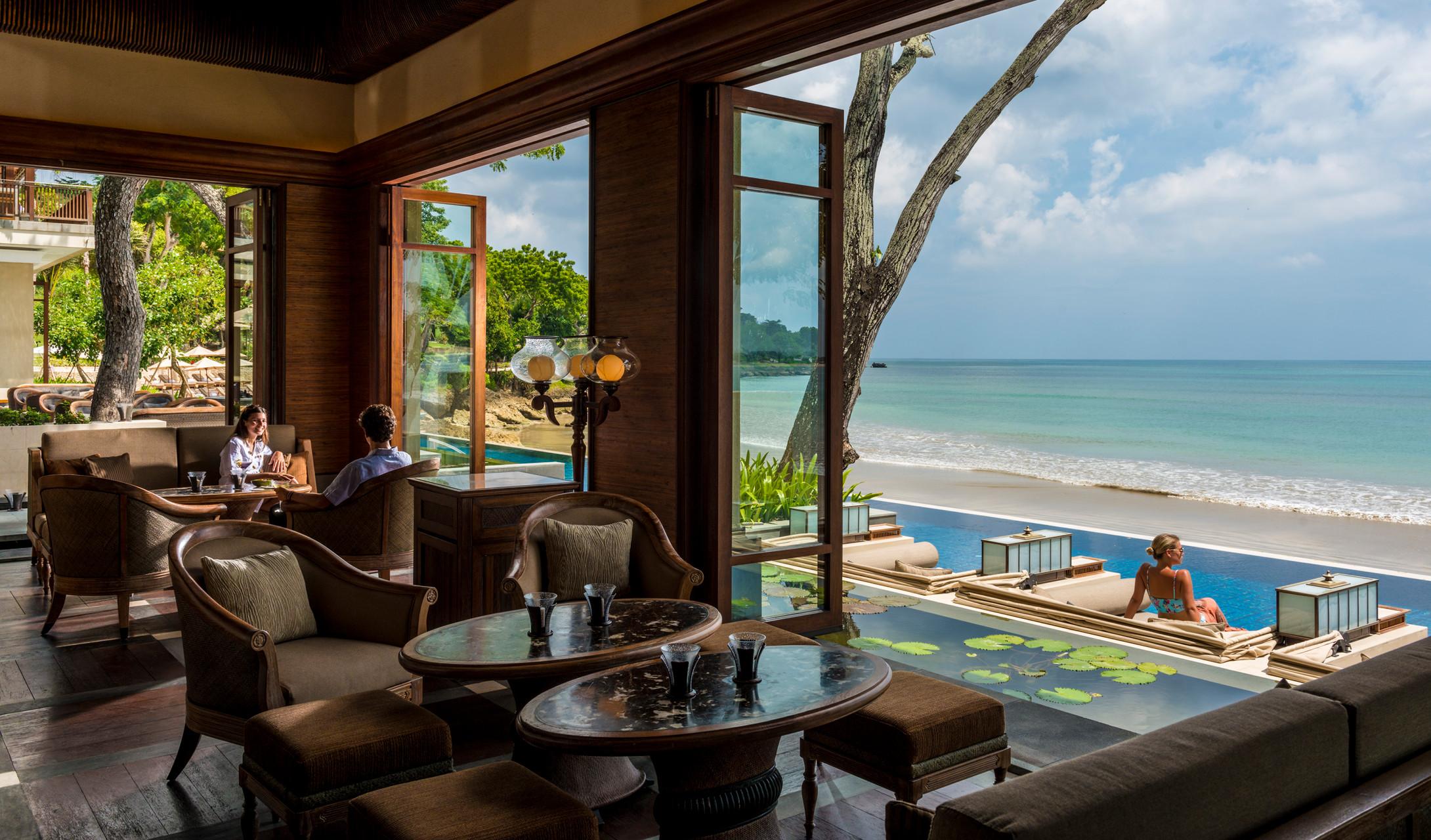 Le Sundara Bar, ciel ouvert sur Jimbaran © Four Seasons at Jimbaran Bay