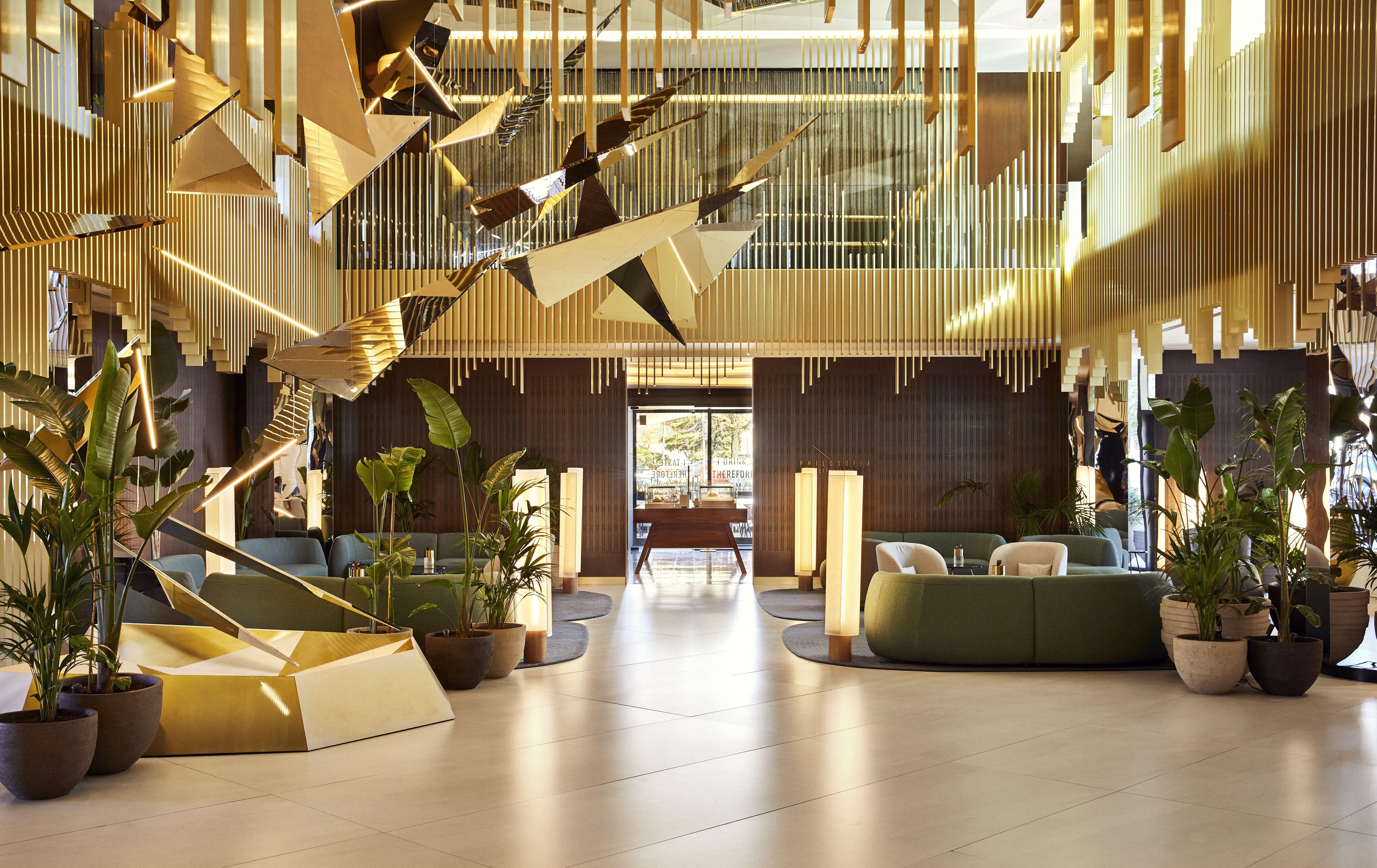 Lobby, Grand Hyatt Barcelona