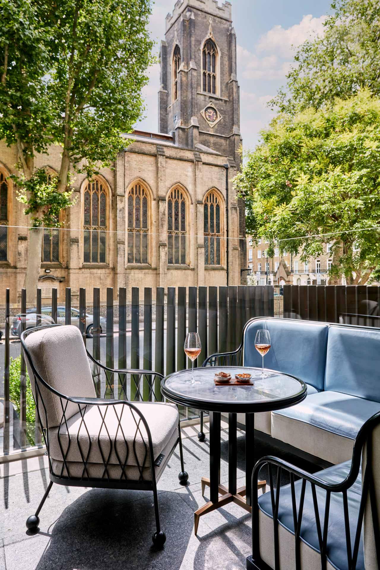 La terrasse du Berkeley Bar 