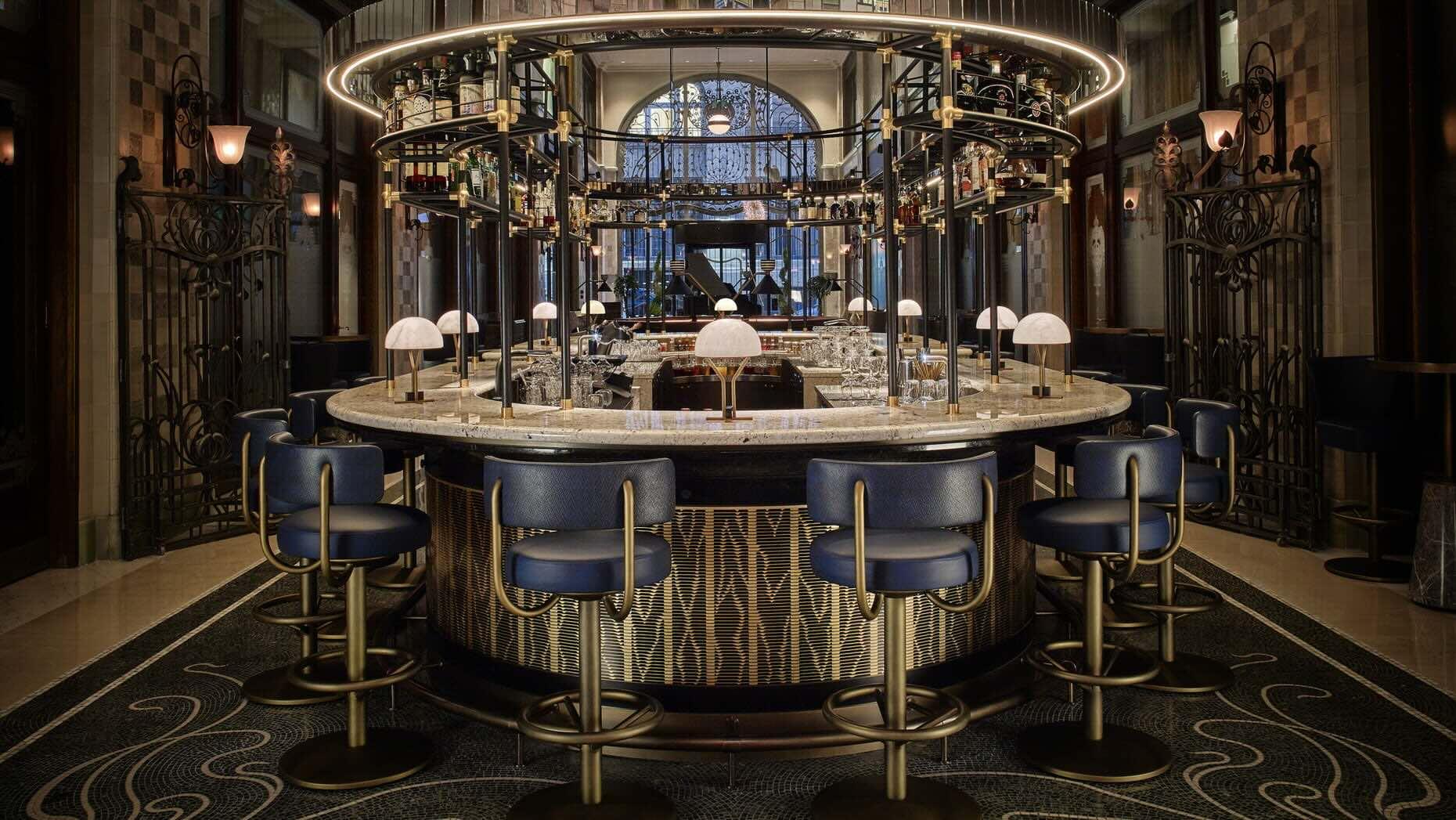 Le bar-salon MUZSA © Four Seasons