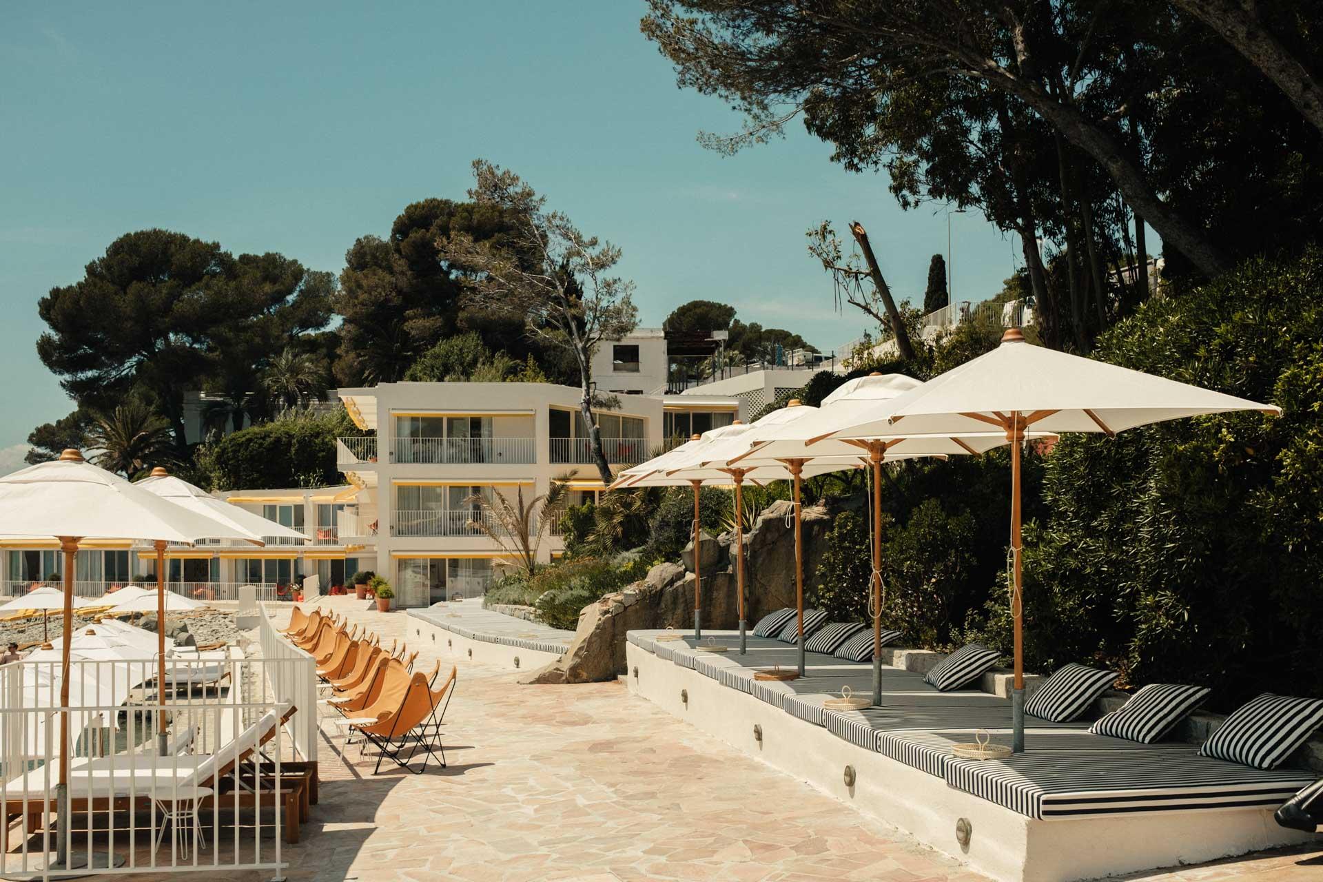 Parmi les plus beaux hôtel de Saint-Tropez, Les Roches Rouges © Lucas Duterty