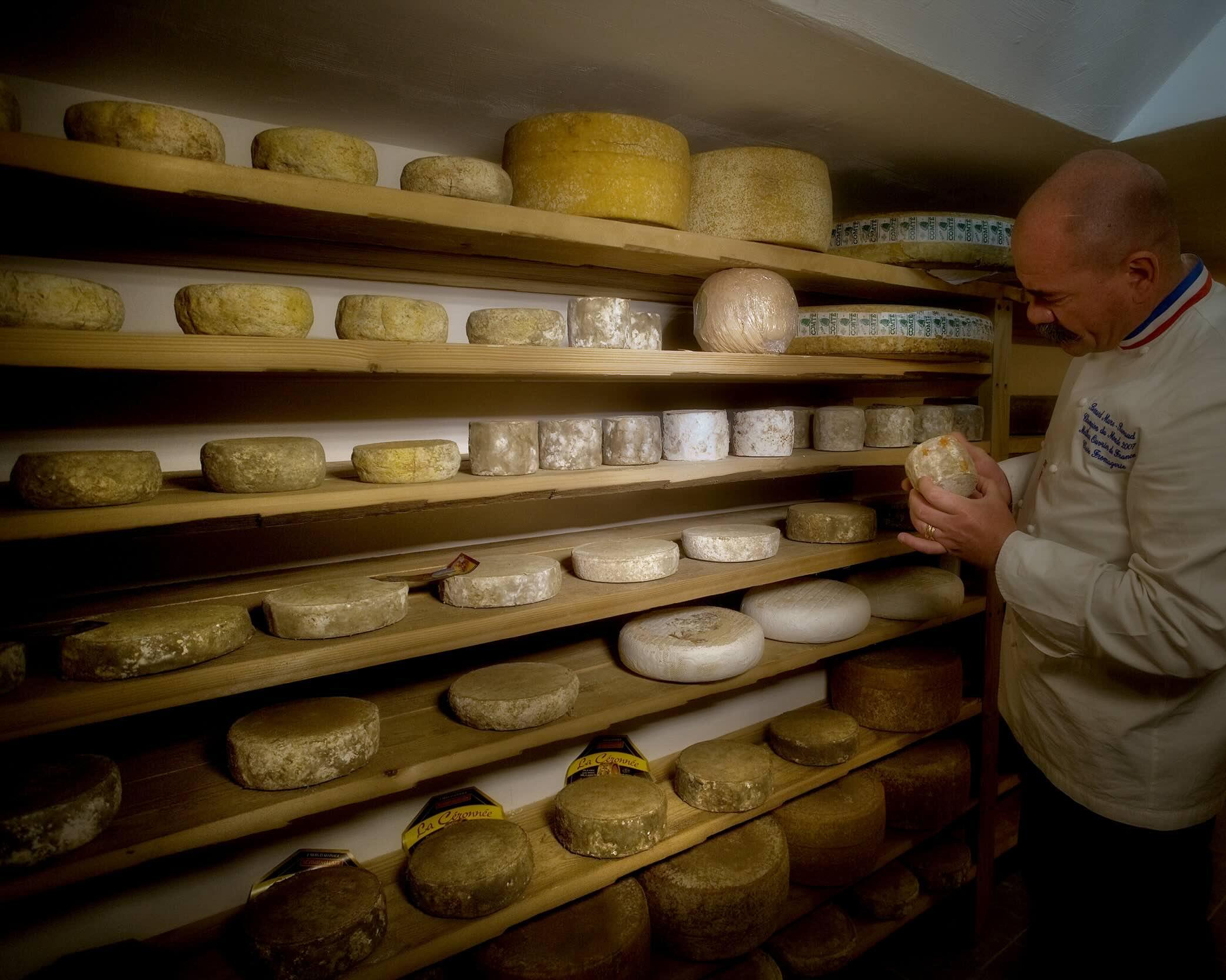 Bernard Mure-Ravaud MOF © Fromagerie Les Alpages