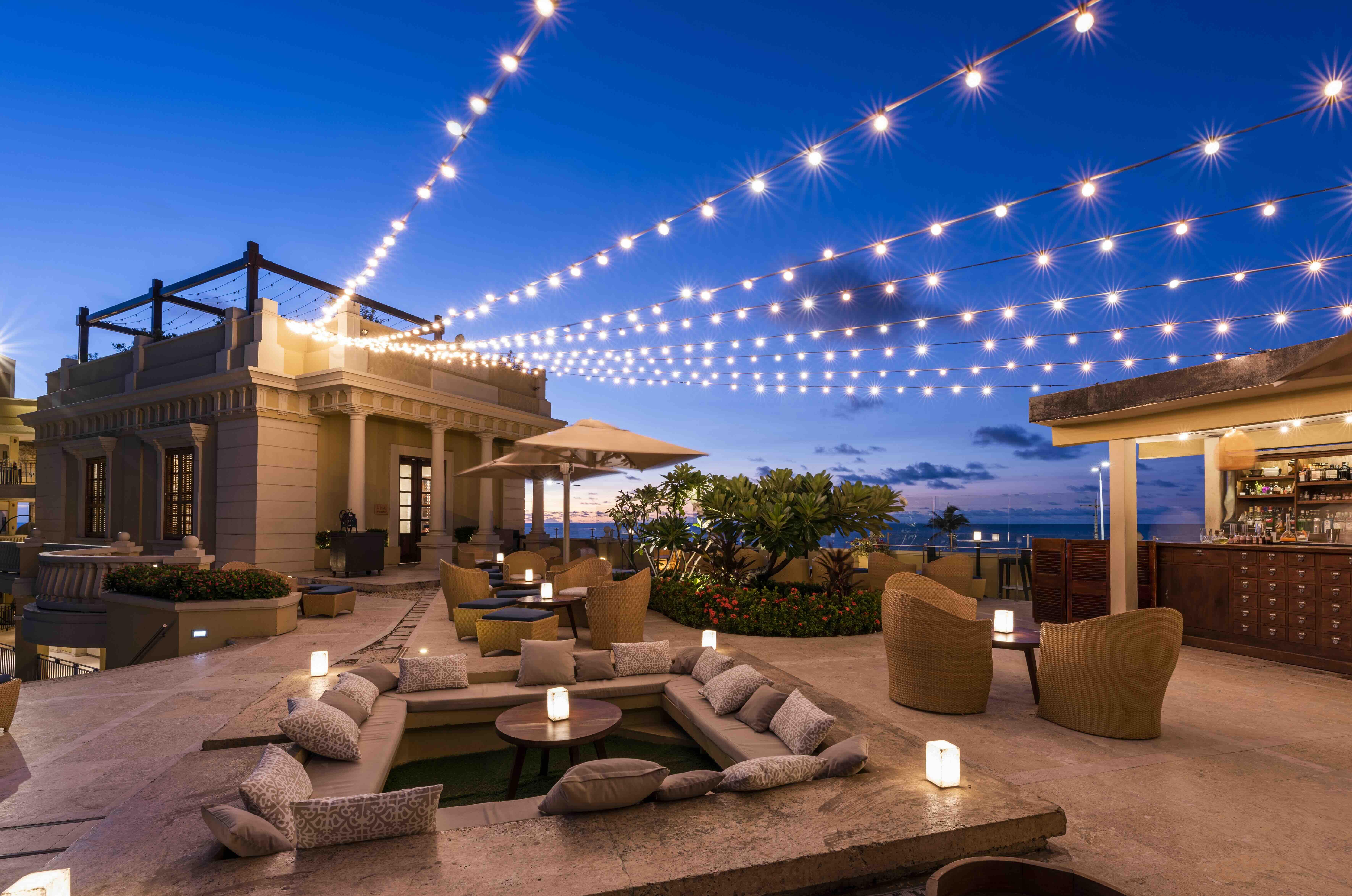 Boitka Bar, la terrasse en rooftop de l’hôtel de Carthagene des Indes © Sofitel Santa Clara