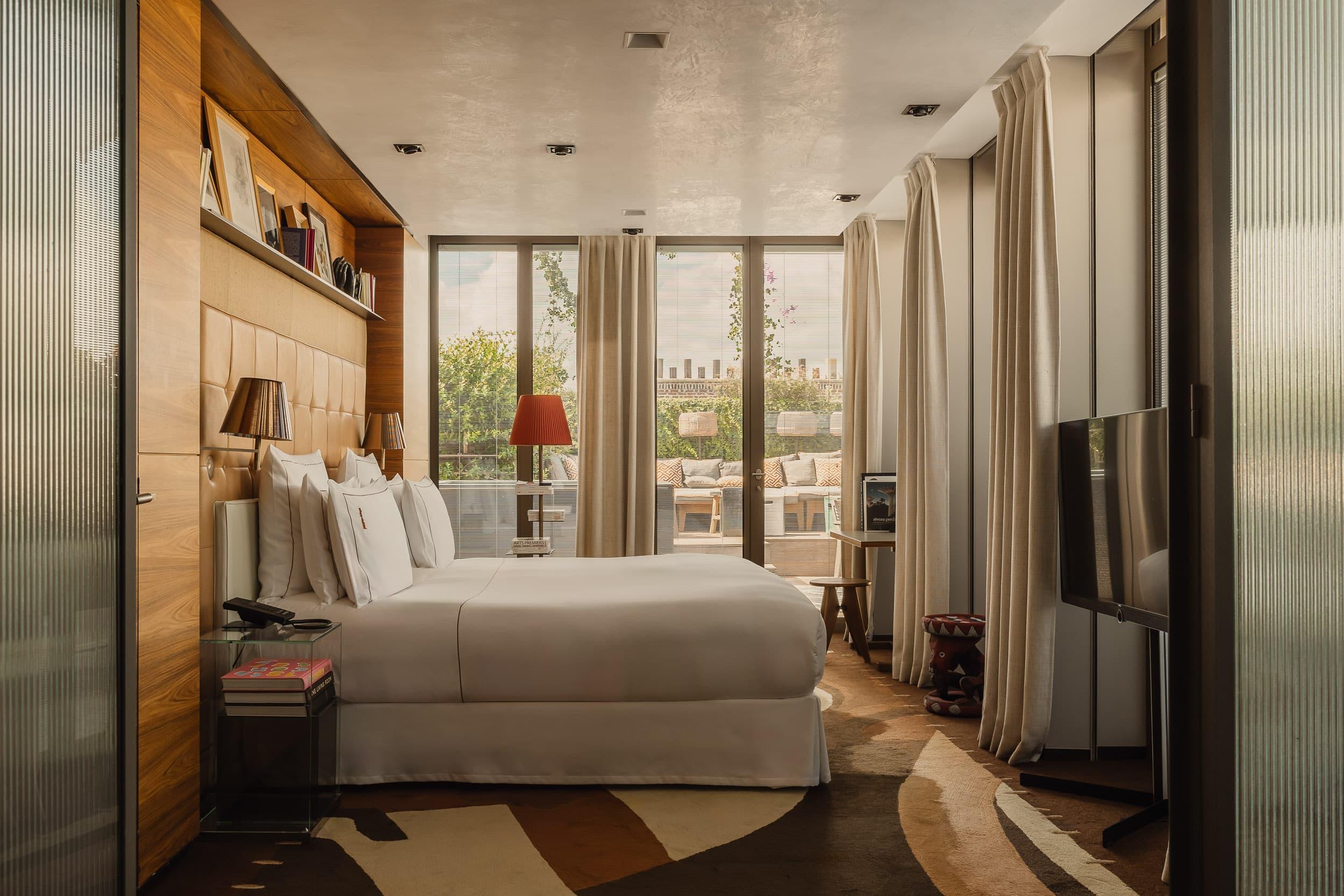 Une chambre du Brach Paris © Nolwenn Pernin