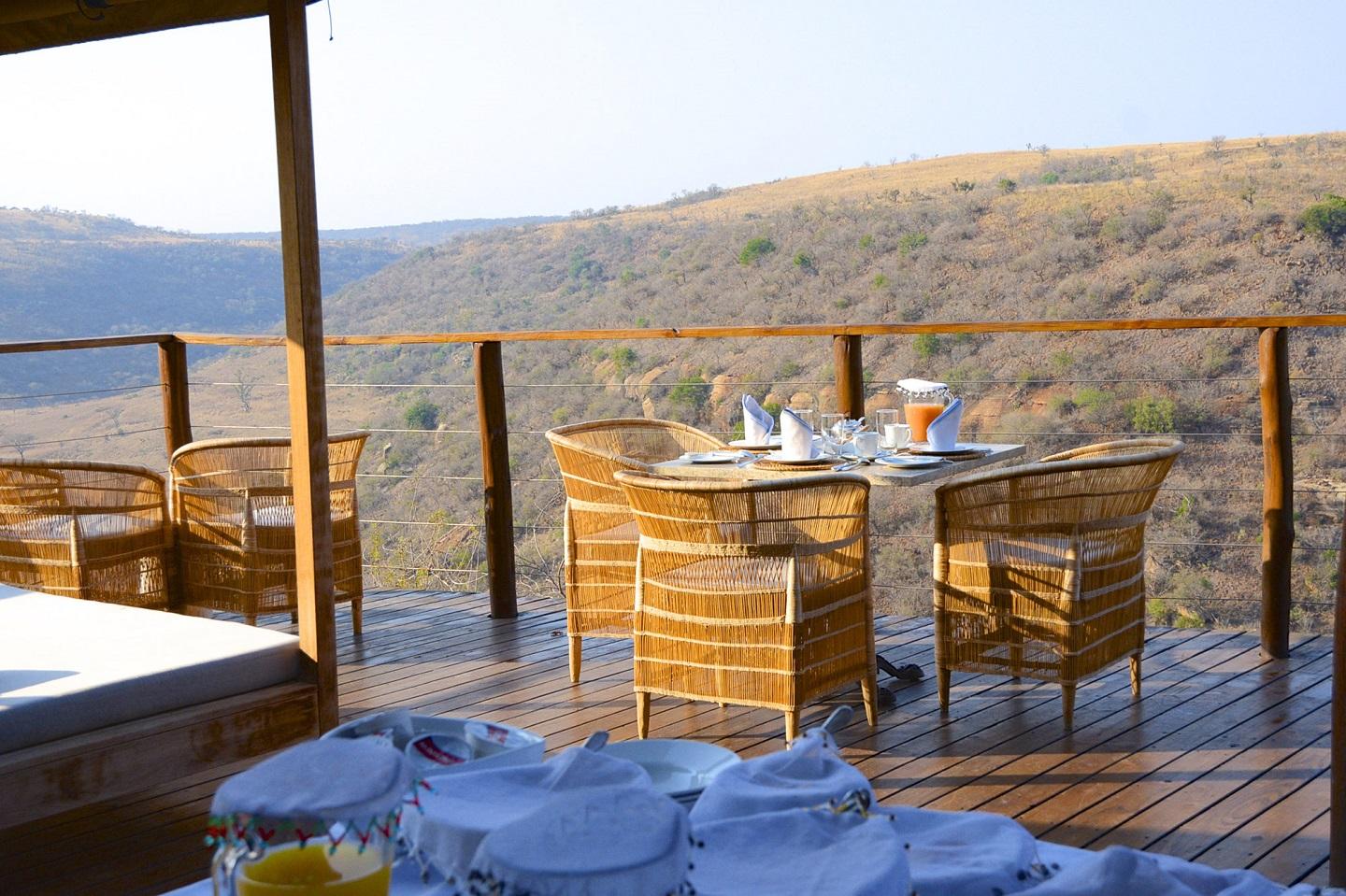 Vue sur falaise © Esiweni Luxury Safari Lodge
