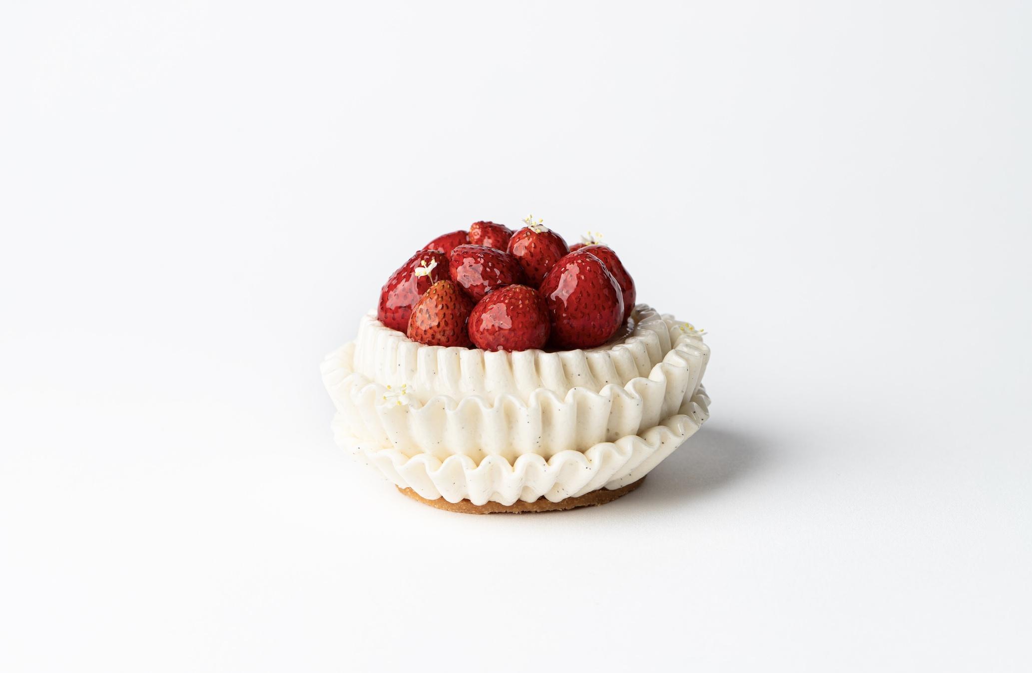 Le fraisier de palace du Bristol © DR