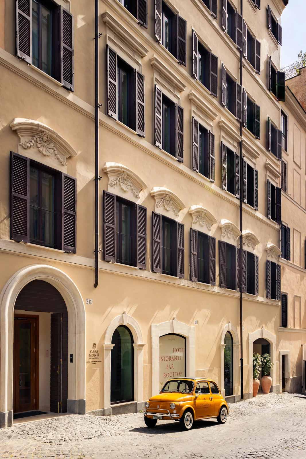 Casa Monti, l’un des plus beaux hôtels de Rome © Jérôme Galland