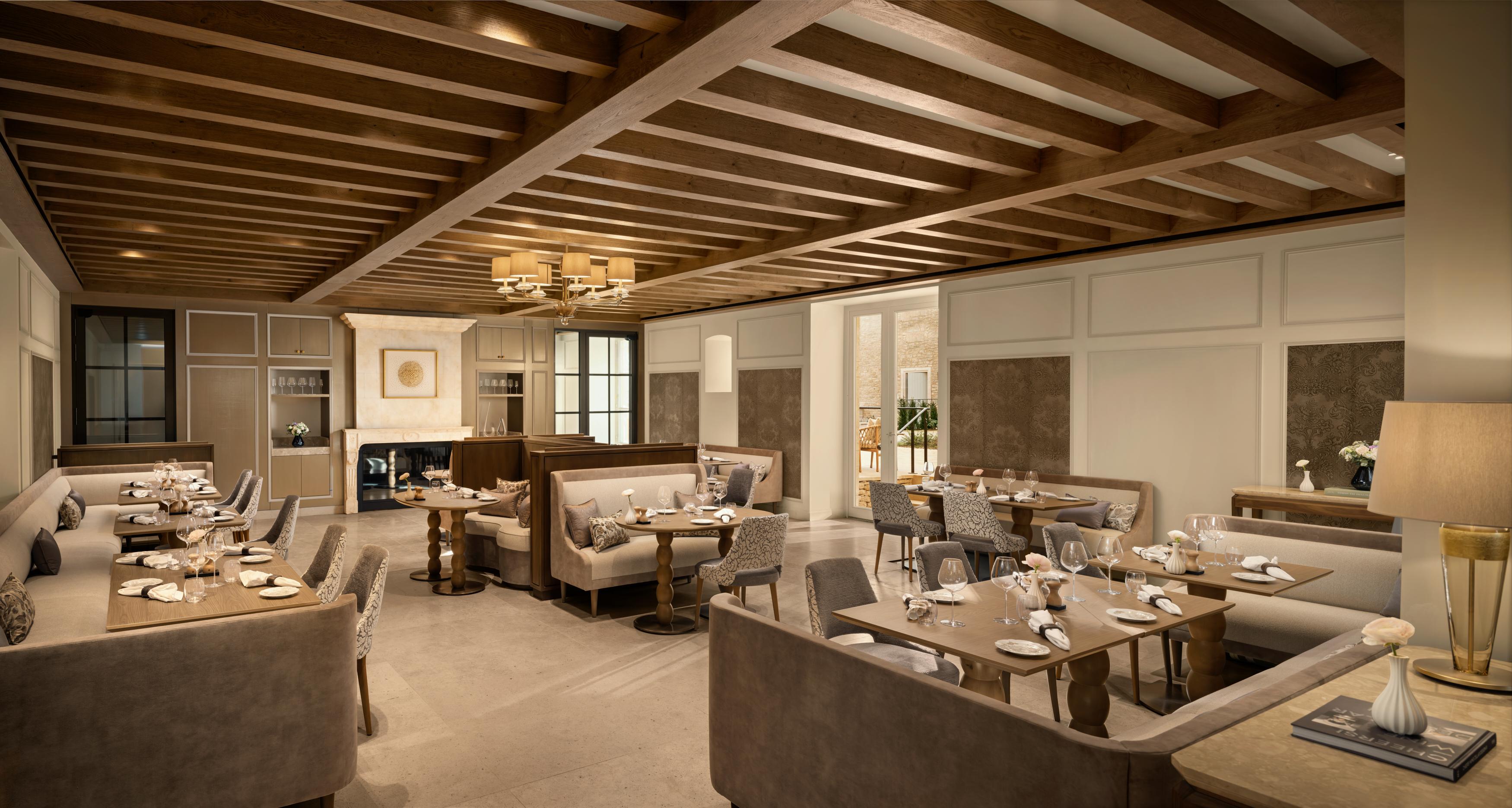 Le restaurant © Château La Commaraine