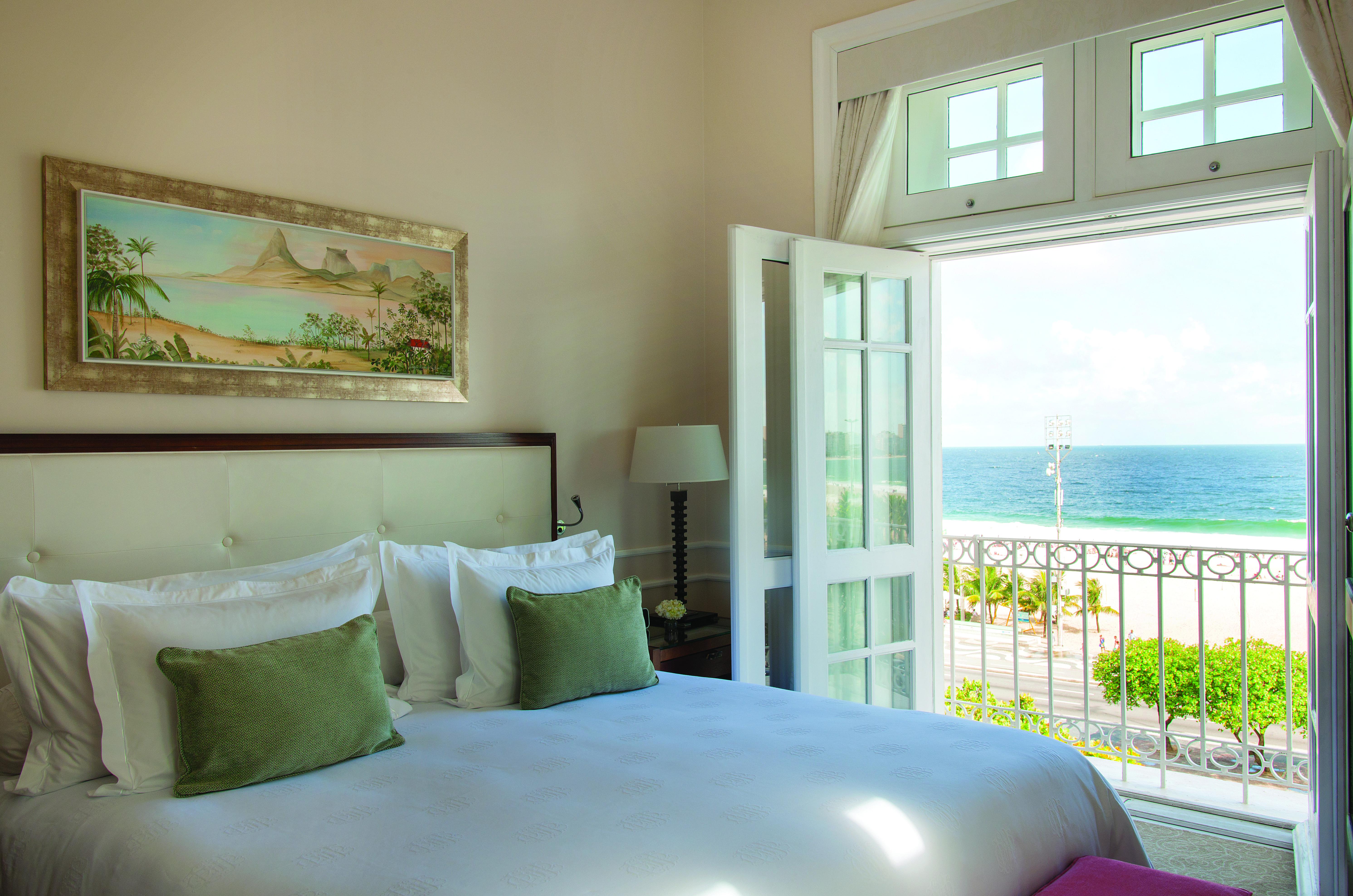 Une chambre de l’hôtel à Rio de Jeneiro 