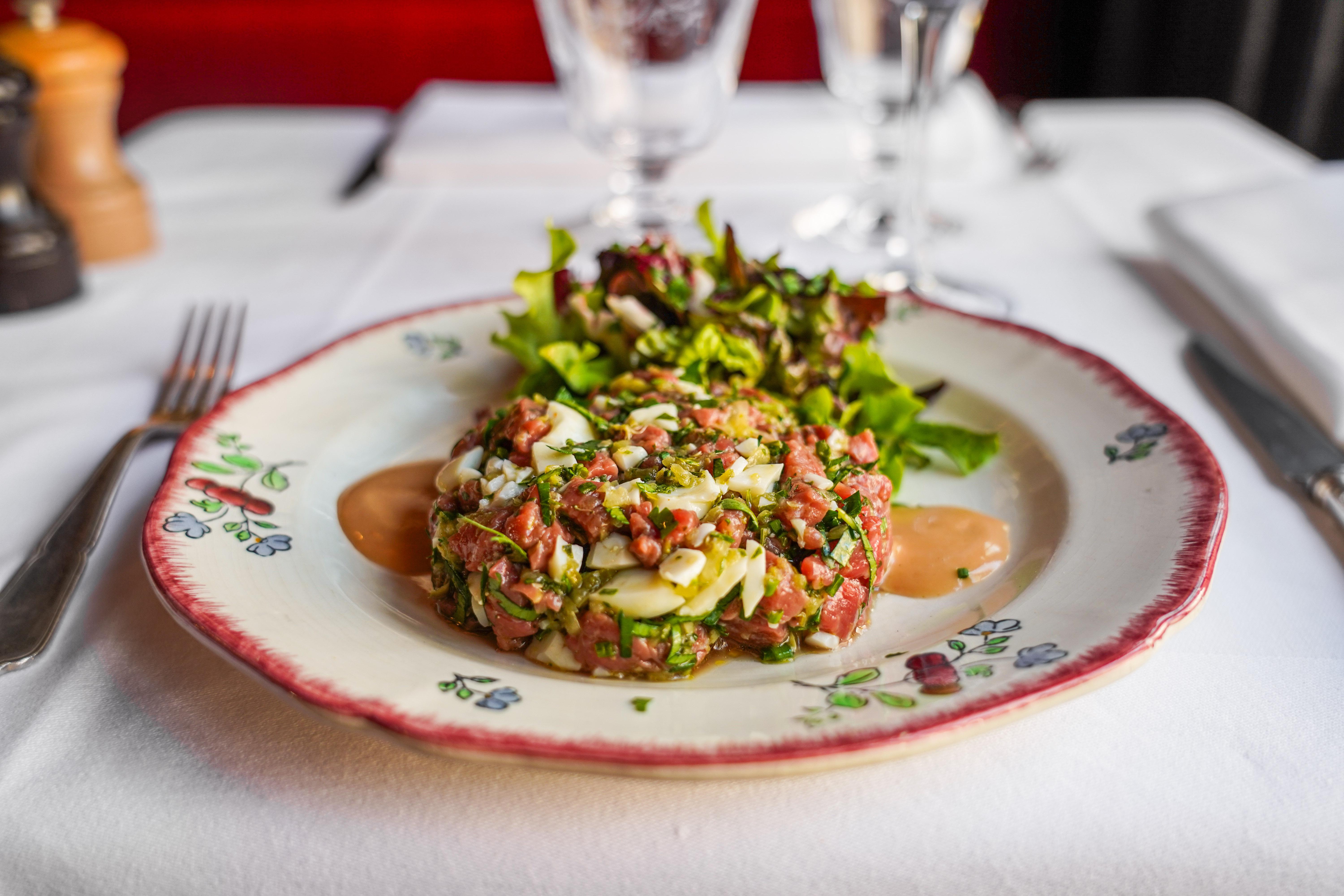 Le tartare de boeuf © Café Max 