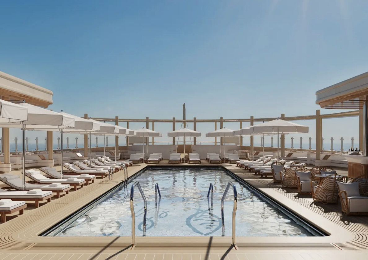 Piscine du Four Seasons Yachts © Four Seasons Yachts