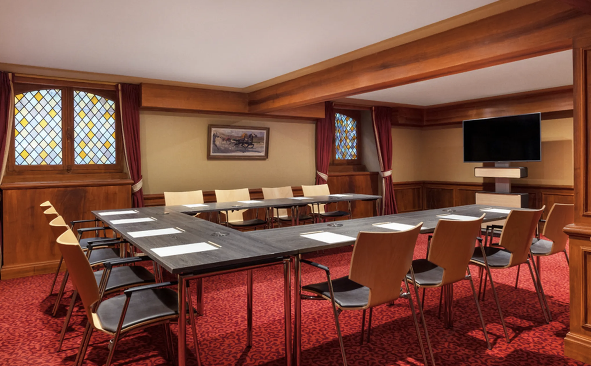 Une salle de réunion © Hôtel Barrière Castel Marie Louise