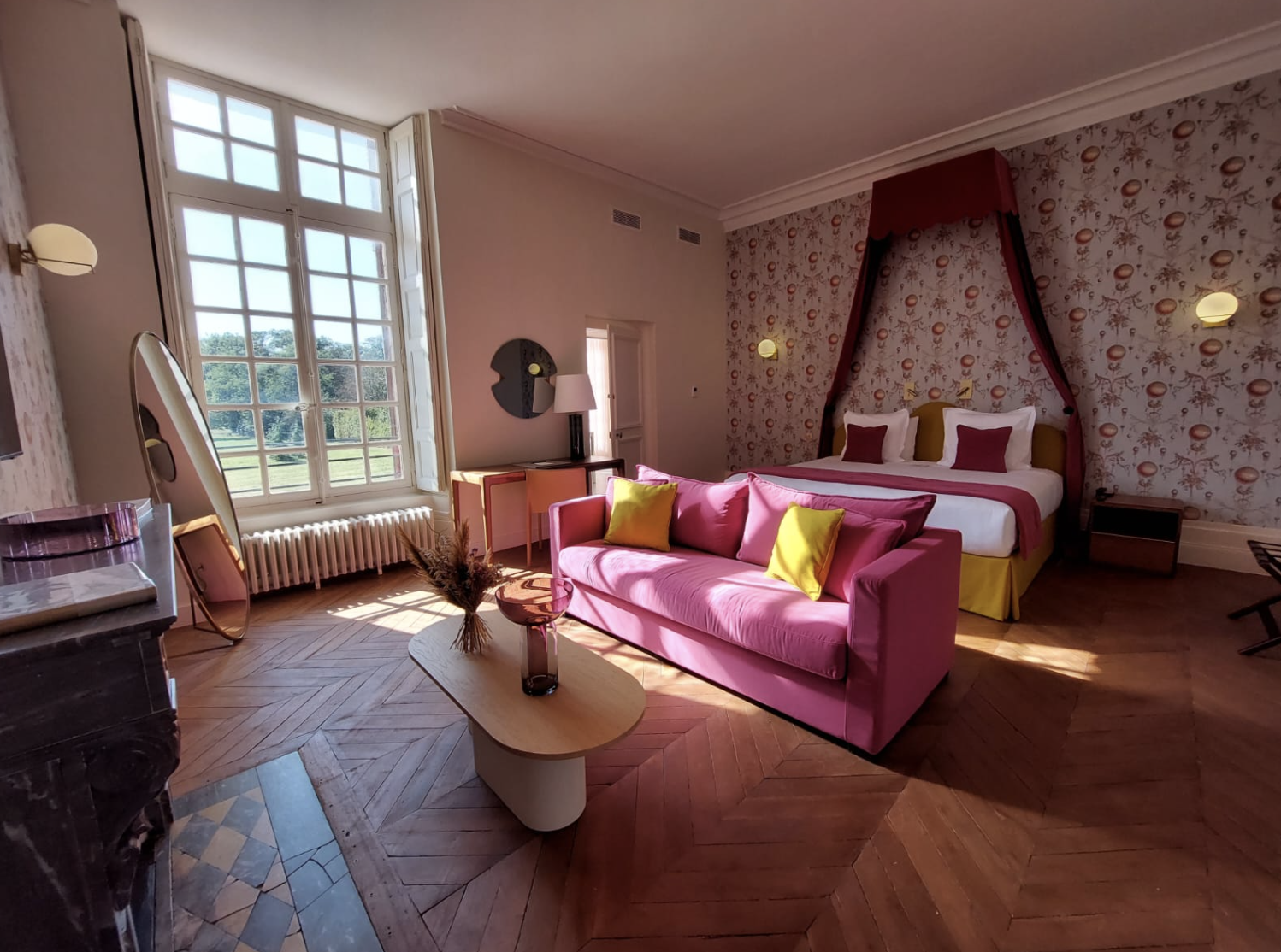 Une chambre du château © La Borde en Sologne