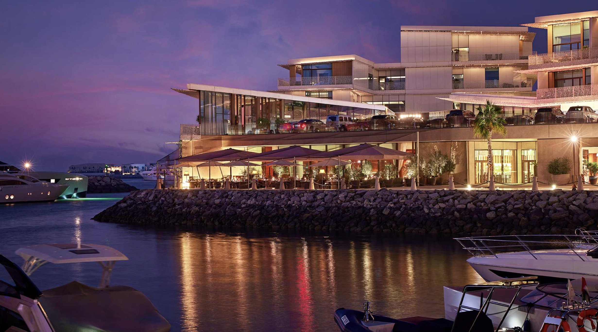 Vue de l’hôtel © Bulgari Hôtel & Resort Dubaï