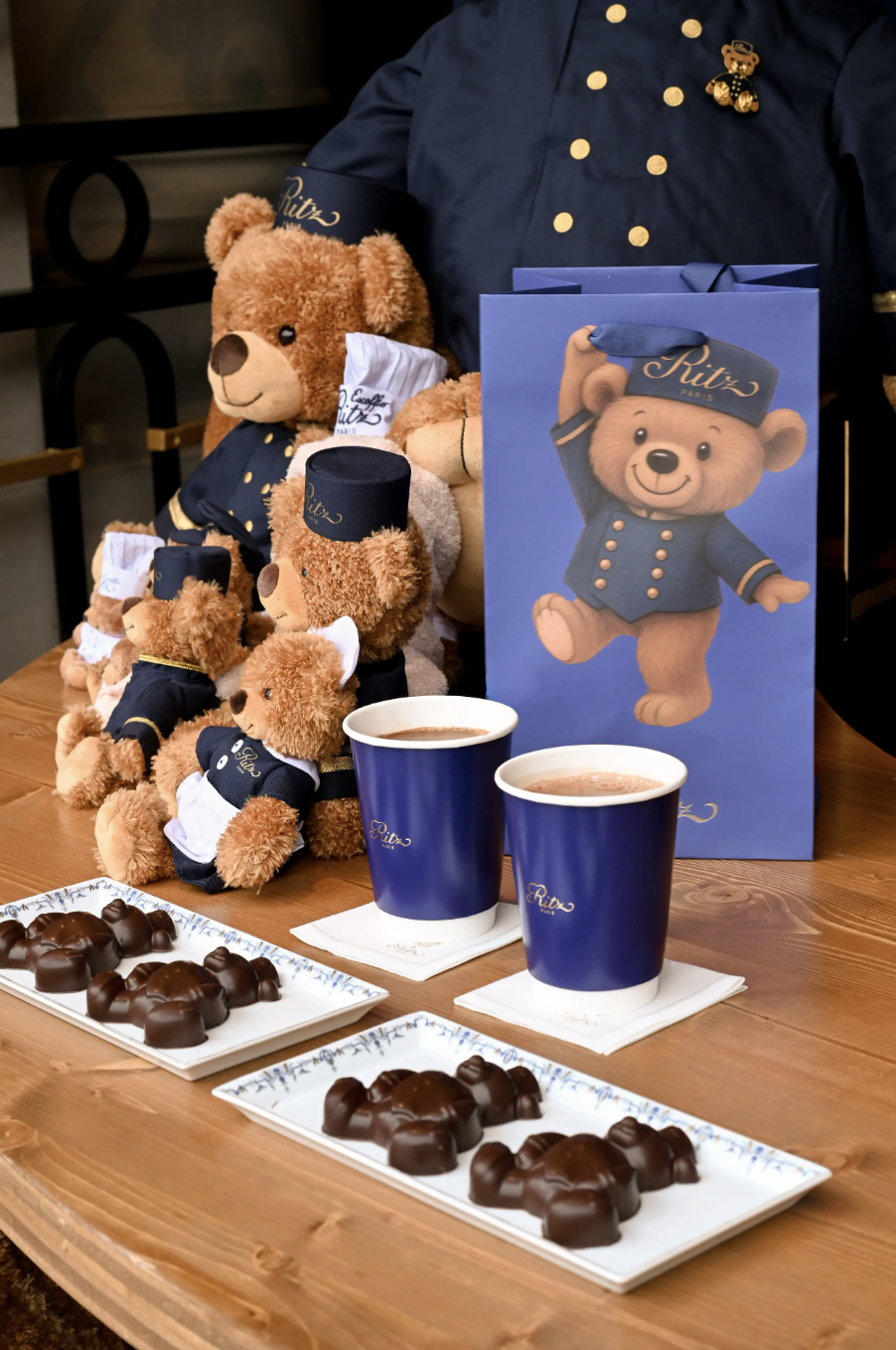 Le pop-up du Ritz et ses Teddy Bears © Ritz Paris