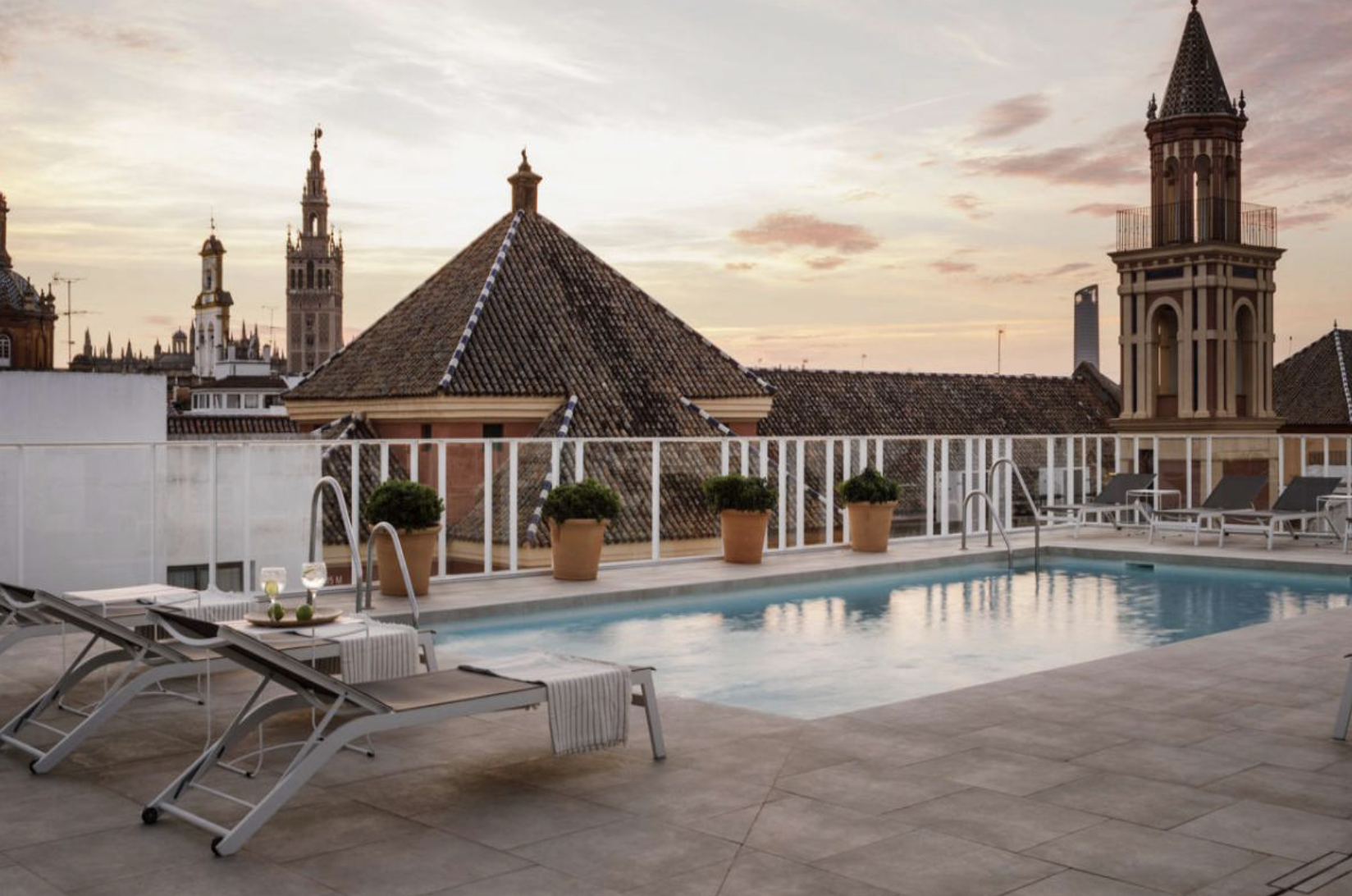 La piscine de l’hôtel © Hôtel Fernando III