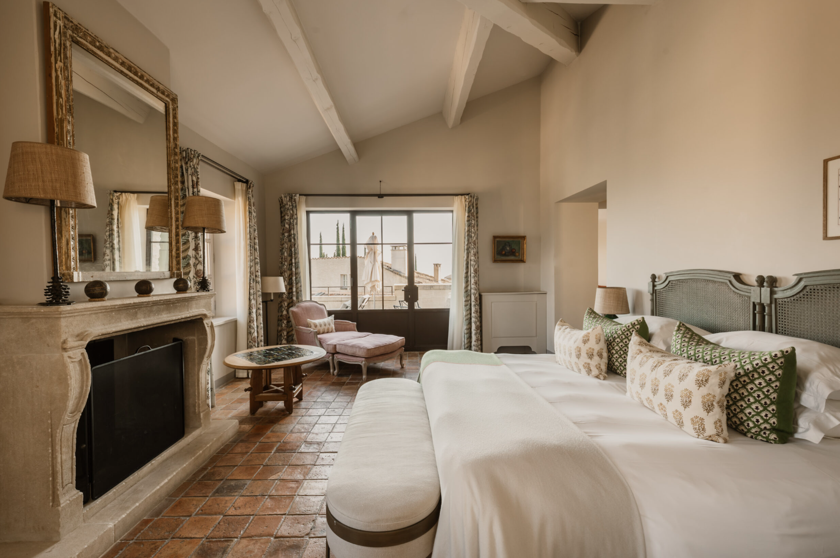 Une chambre de l’hôtel © Hôtel Crillon Le Brave